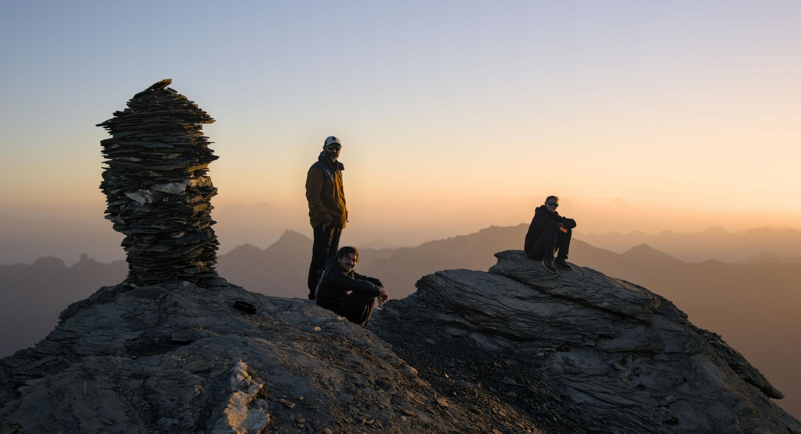 sunrise at mont de l'etoile