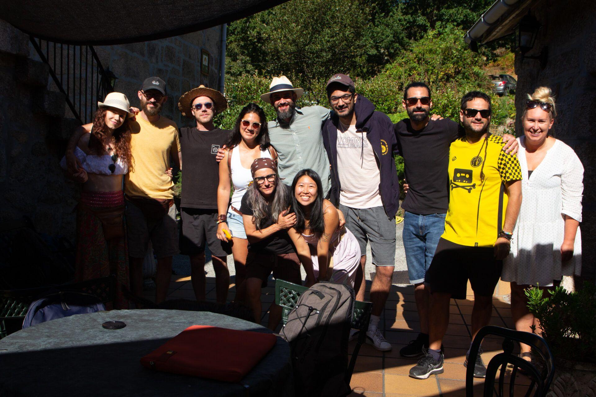 Community at Anceu, August 2022