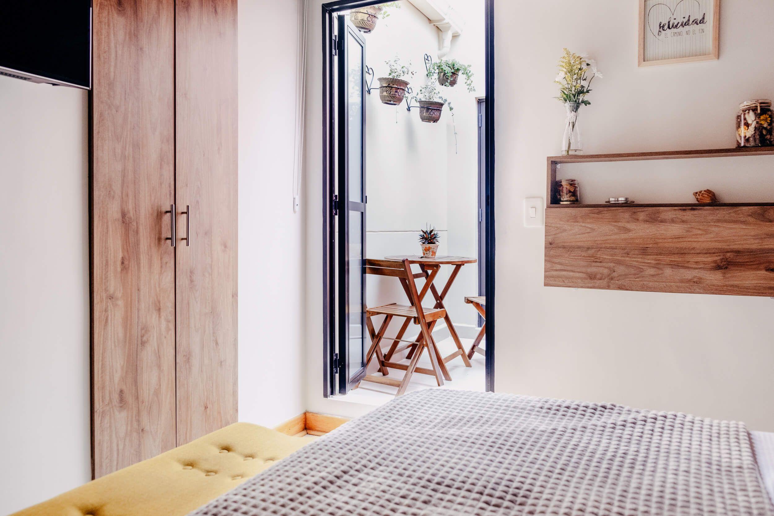 Interior view of Bedroom 1 at Balu Coliving