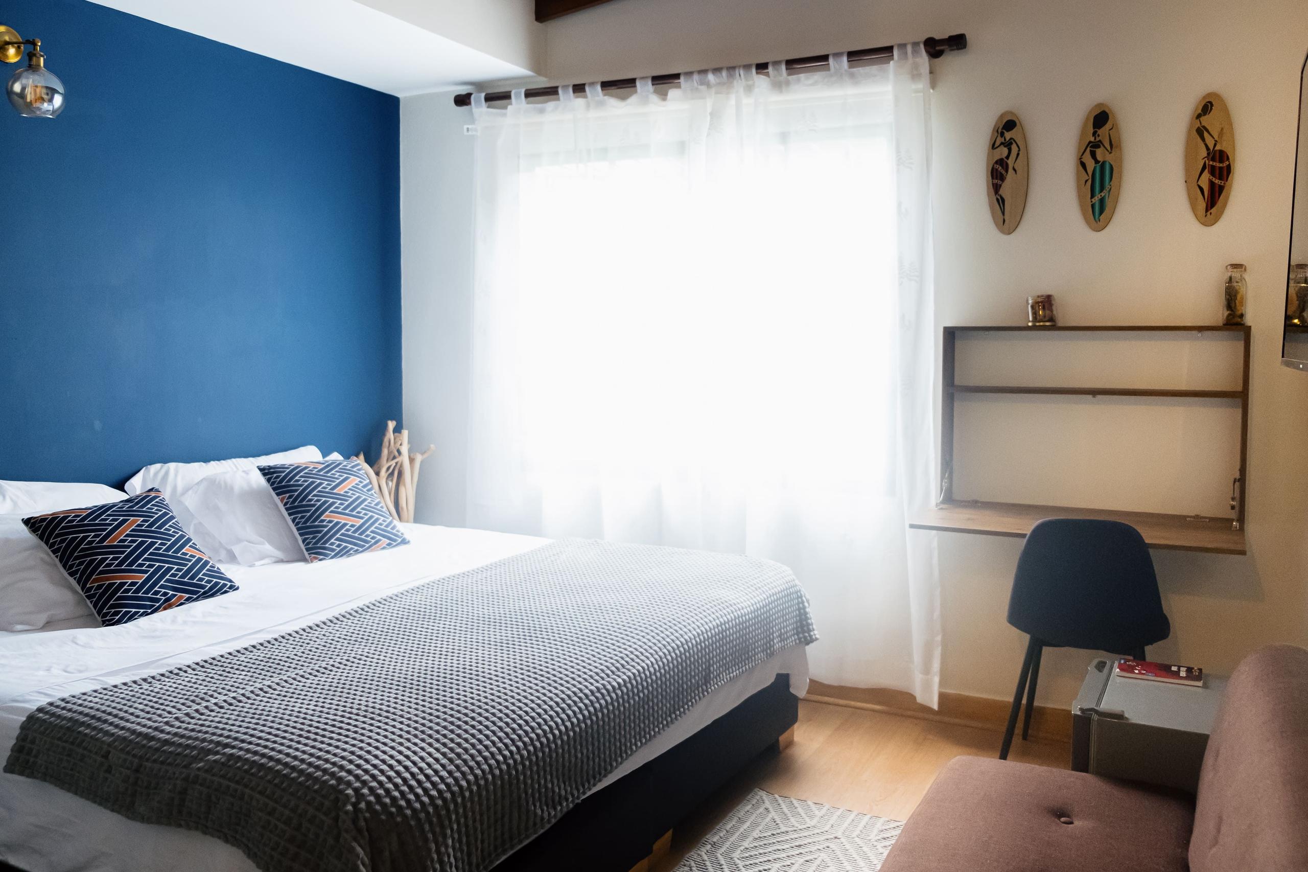 Interior view of Bedroom 3 at Balu Coliving
