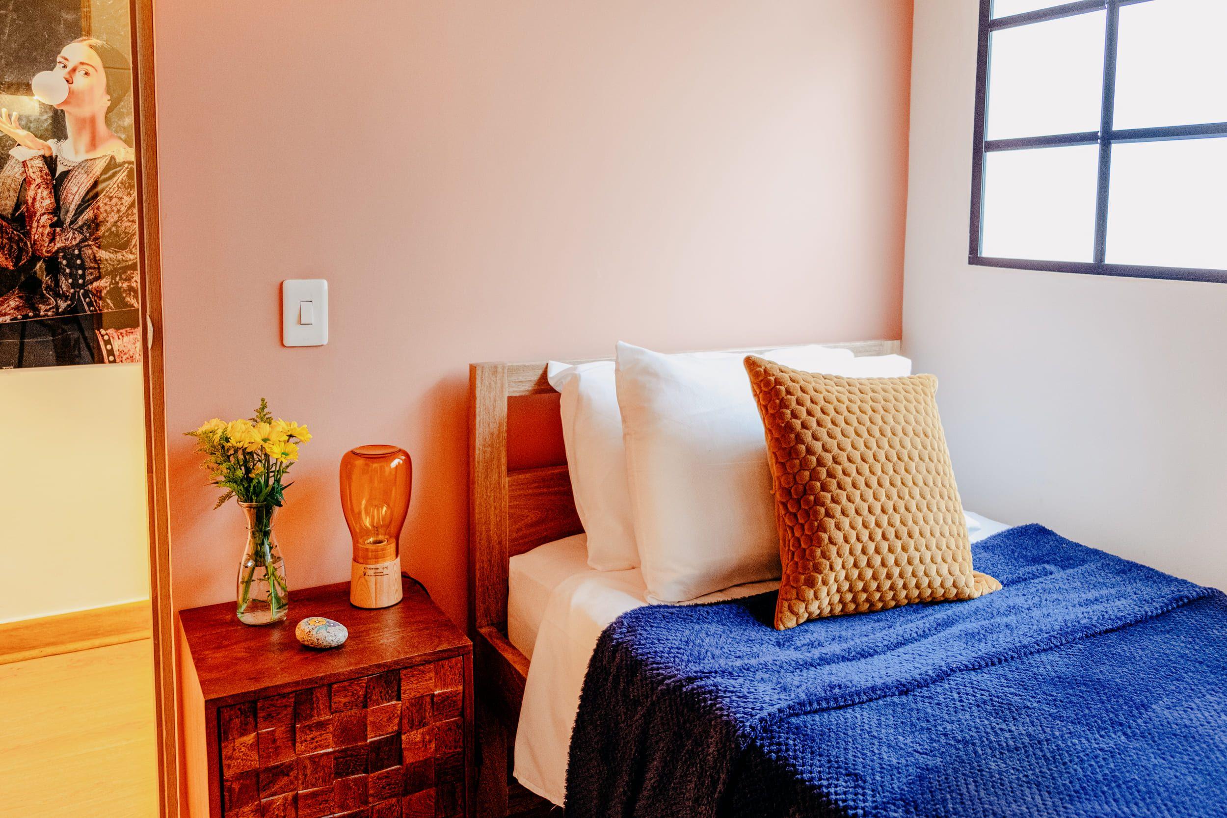 Main view of Bedroom 4, a cute, cosy and comfortable room with a single bed