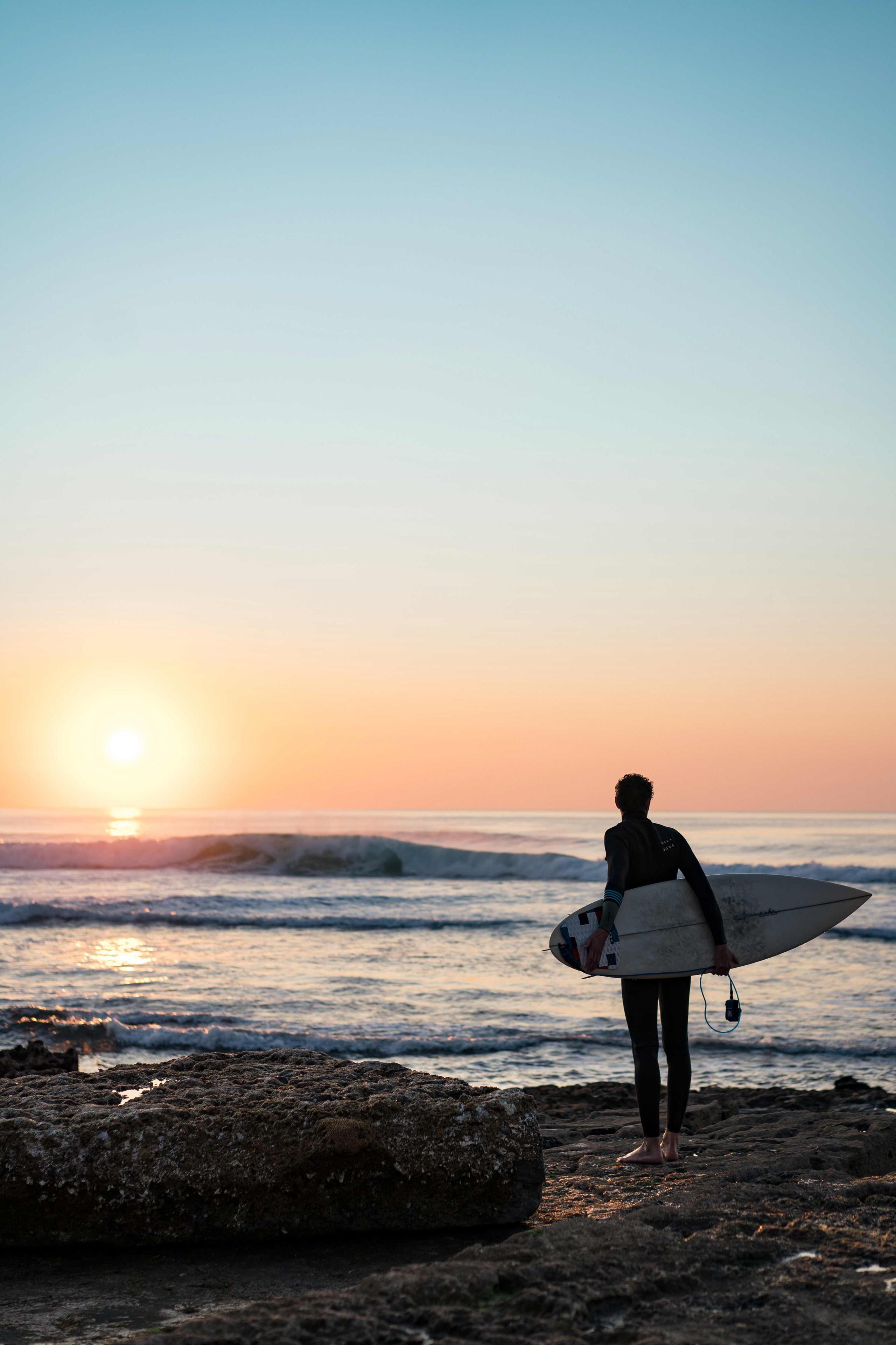 Surfing at Ericeira, the World Surfing Reserve