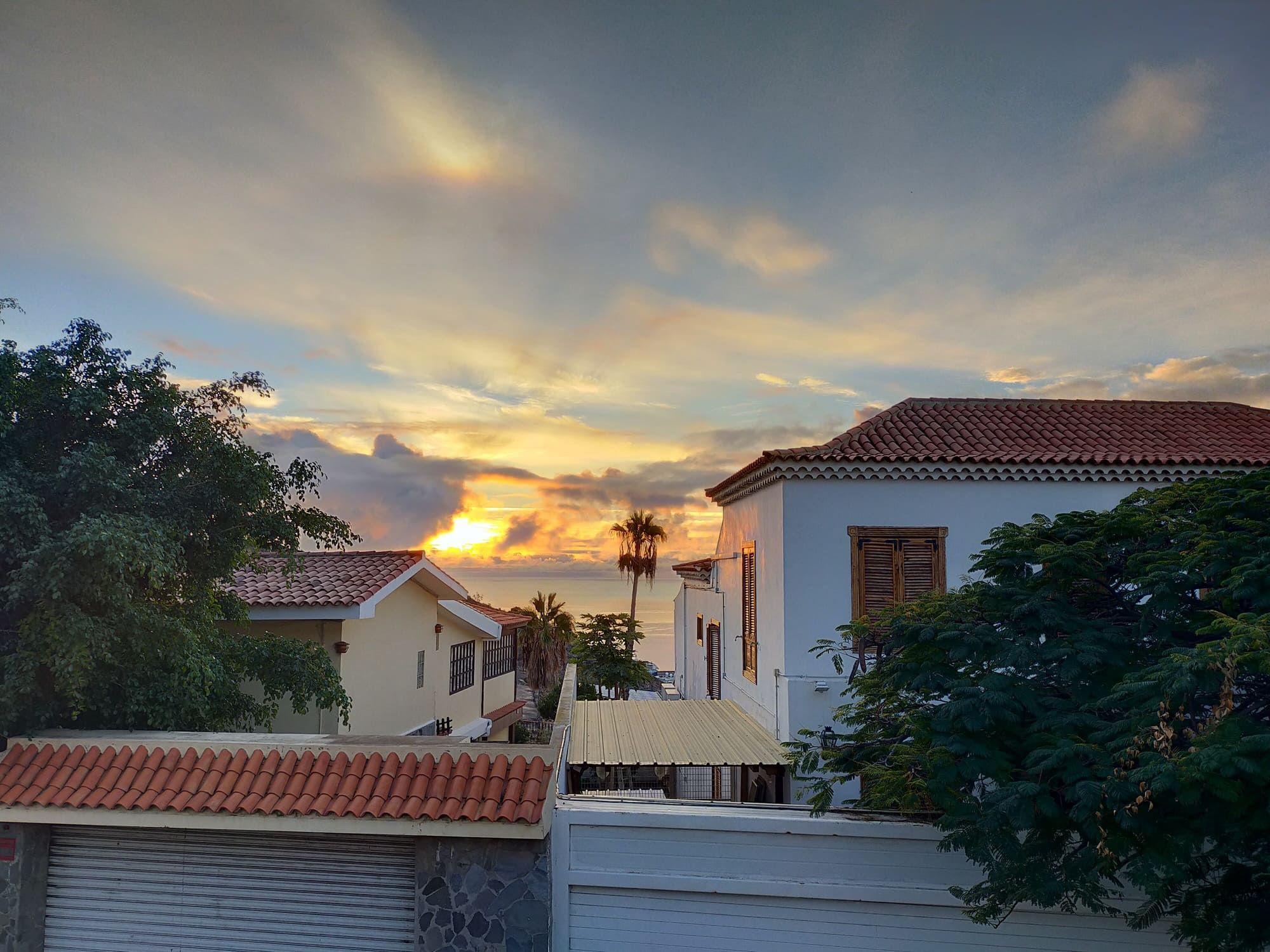 Sunrise sea view