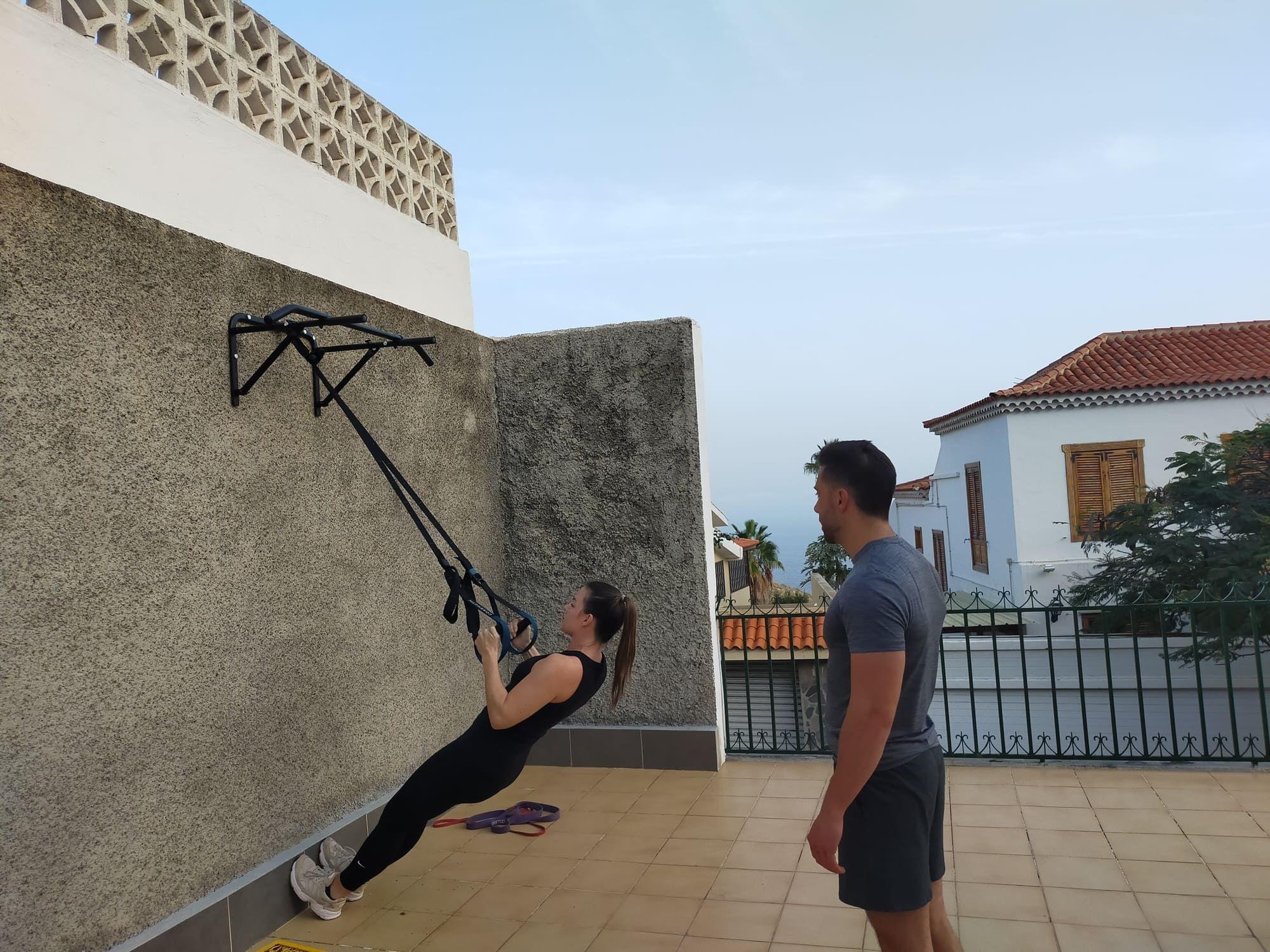TRX fitness equipment