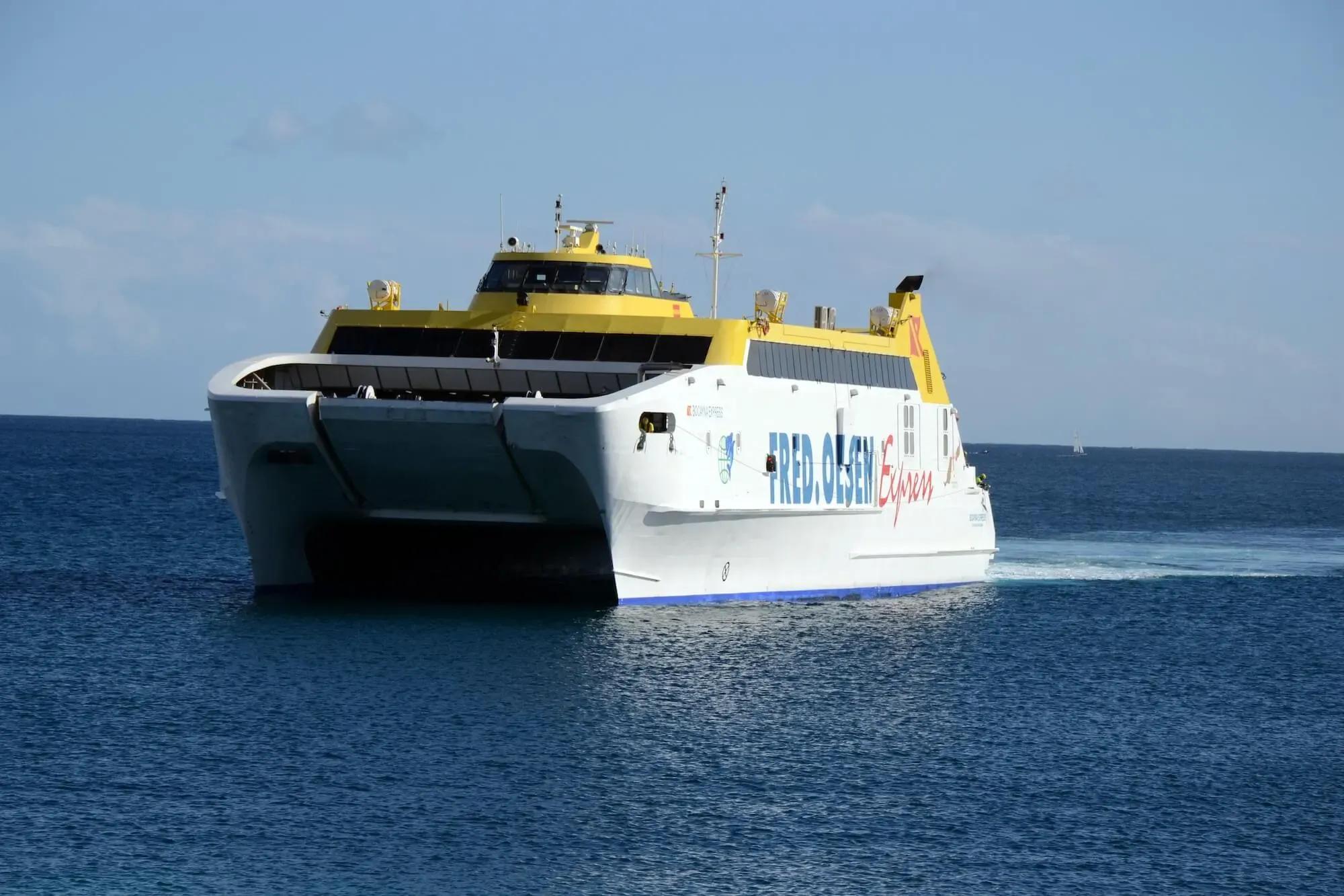 Ferry to La Gomera