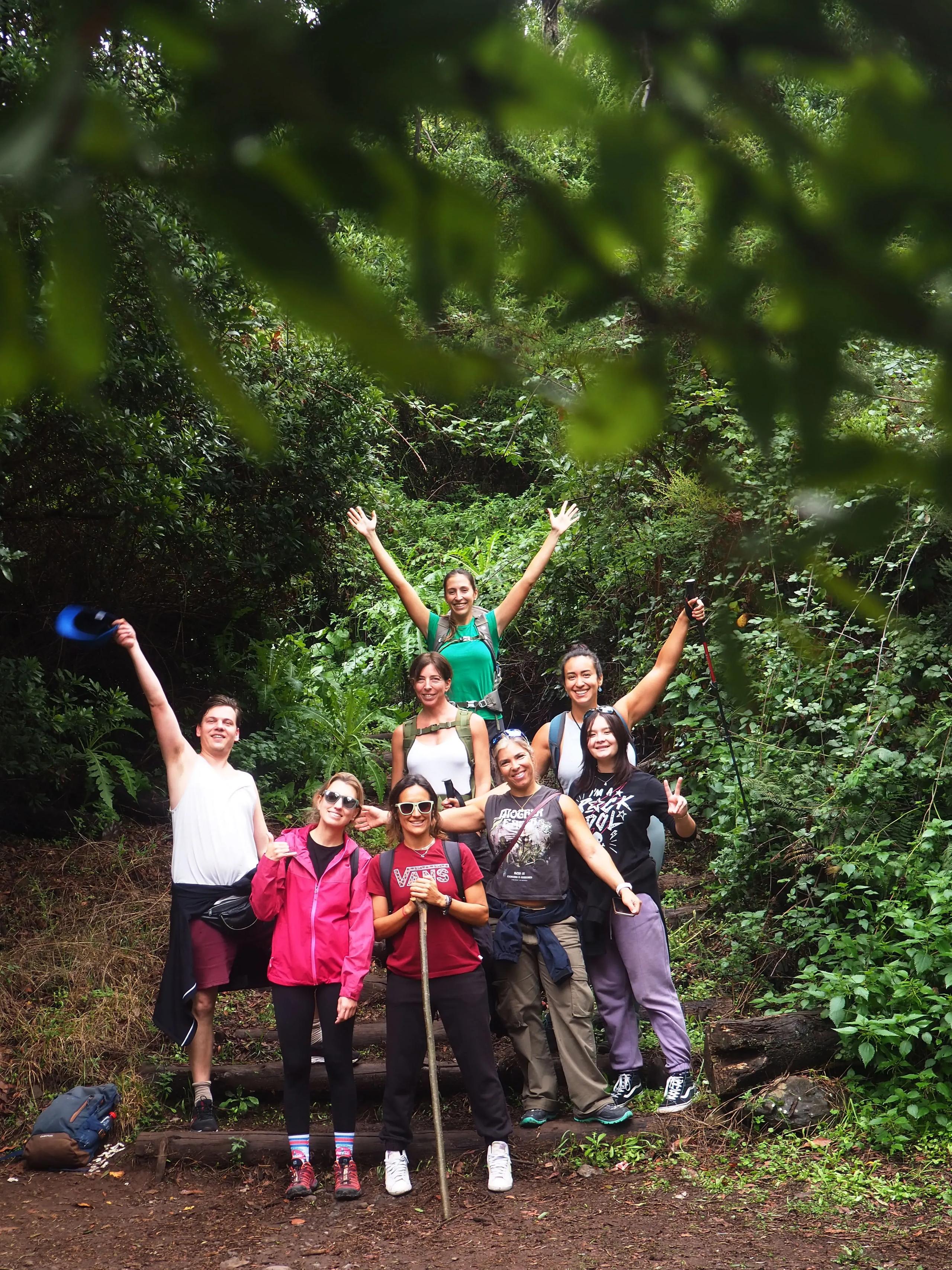 Hiking trail in La Gomera
