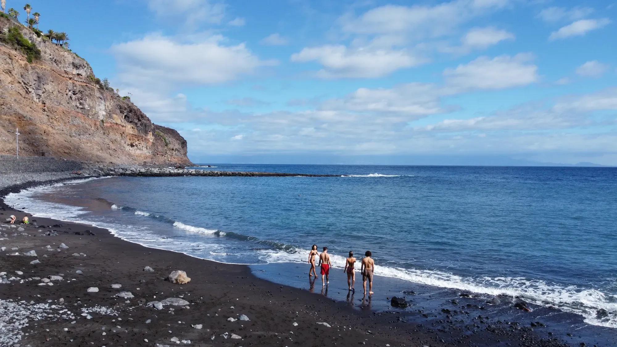 Beautiful Beach in La Gomera