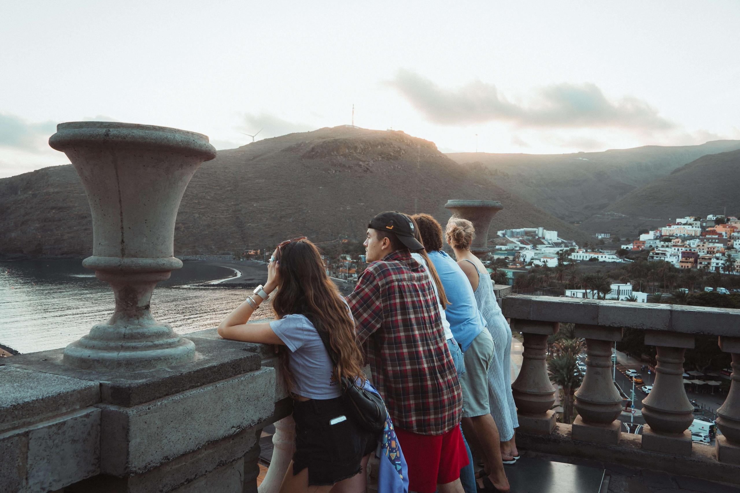 View of San Sebastian, La Gomera