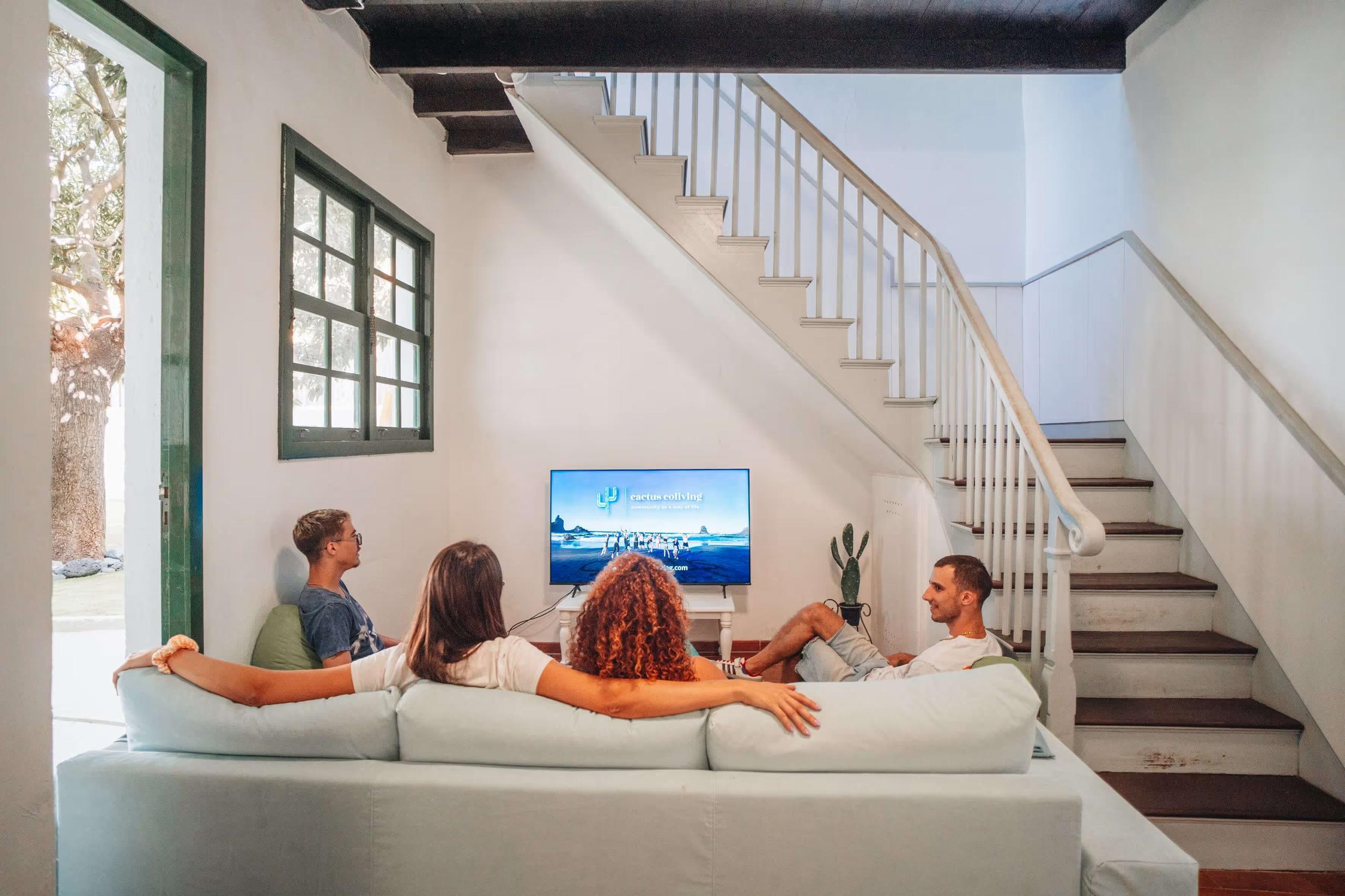 Living room at Cactus La Gomera