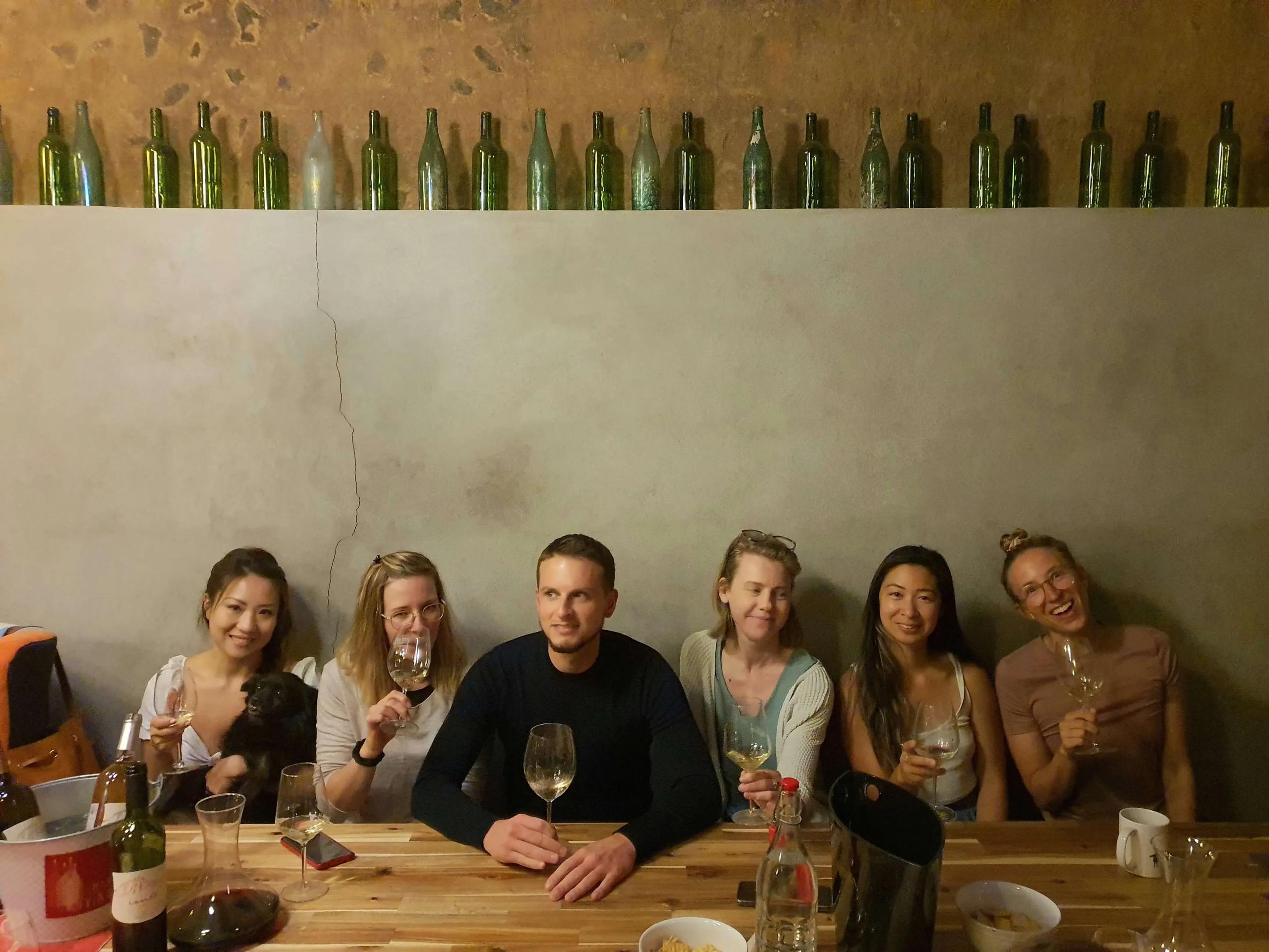 Community members enjoying an outdoor activity