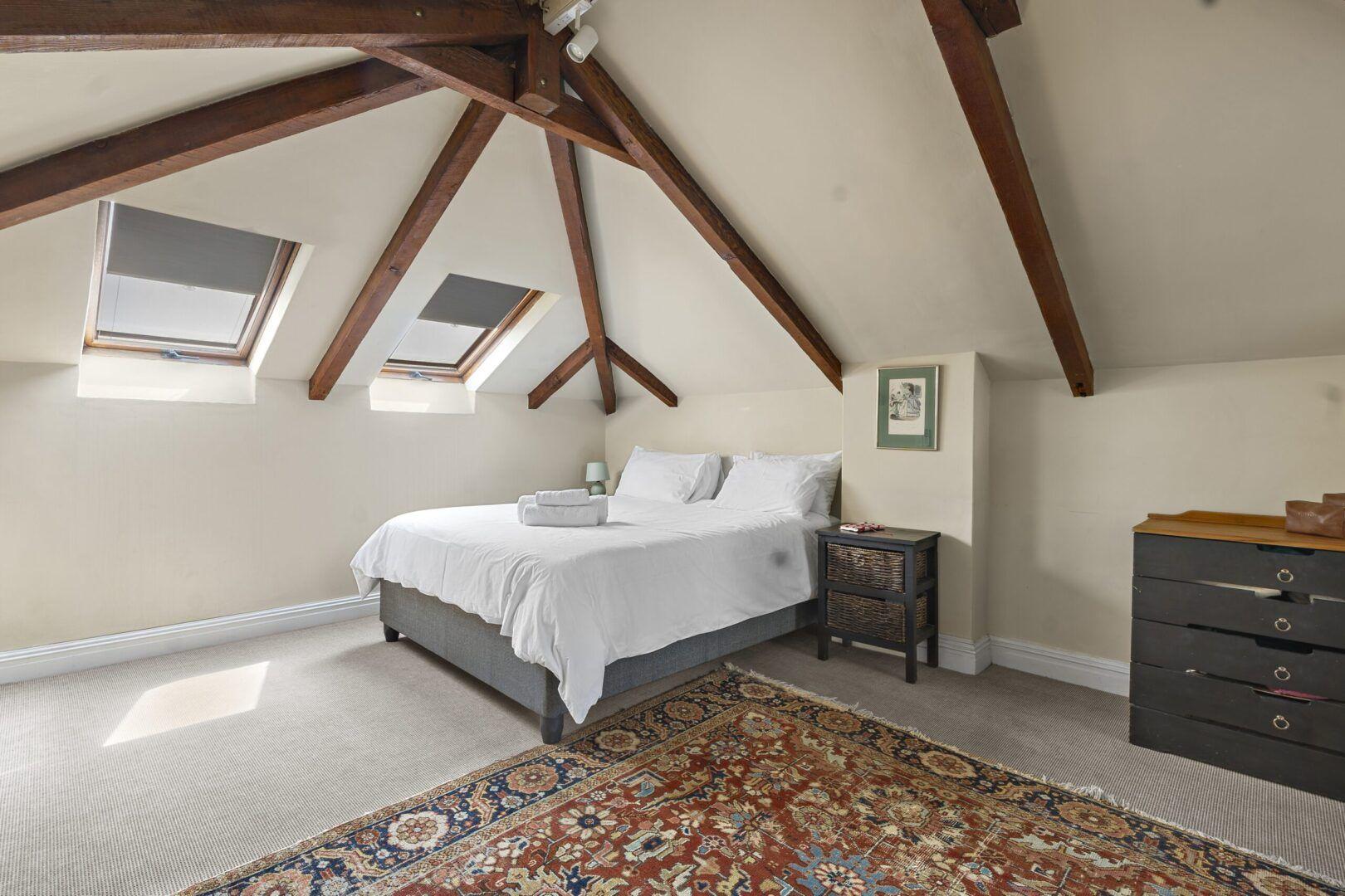 Bedroom of the Loft Superior Suite