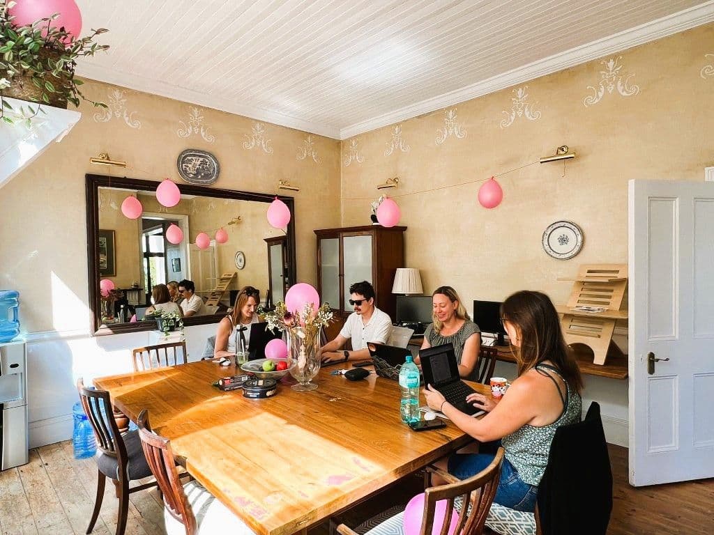 Dining Room Workspace