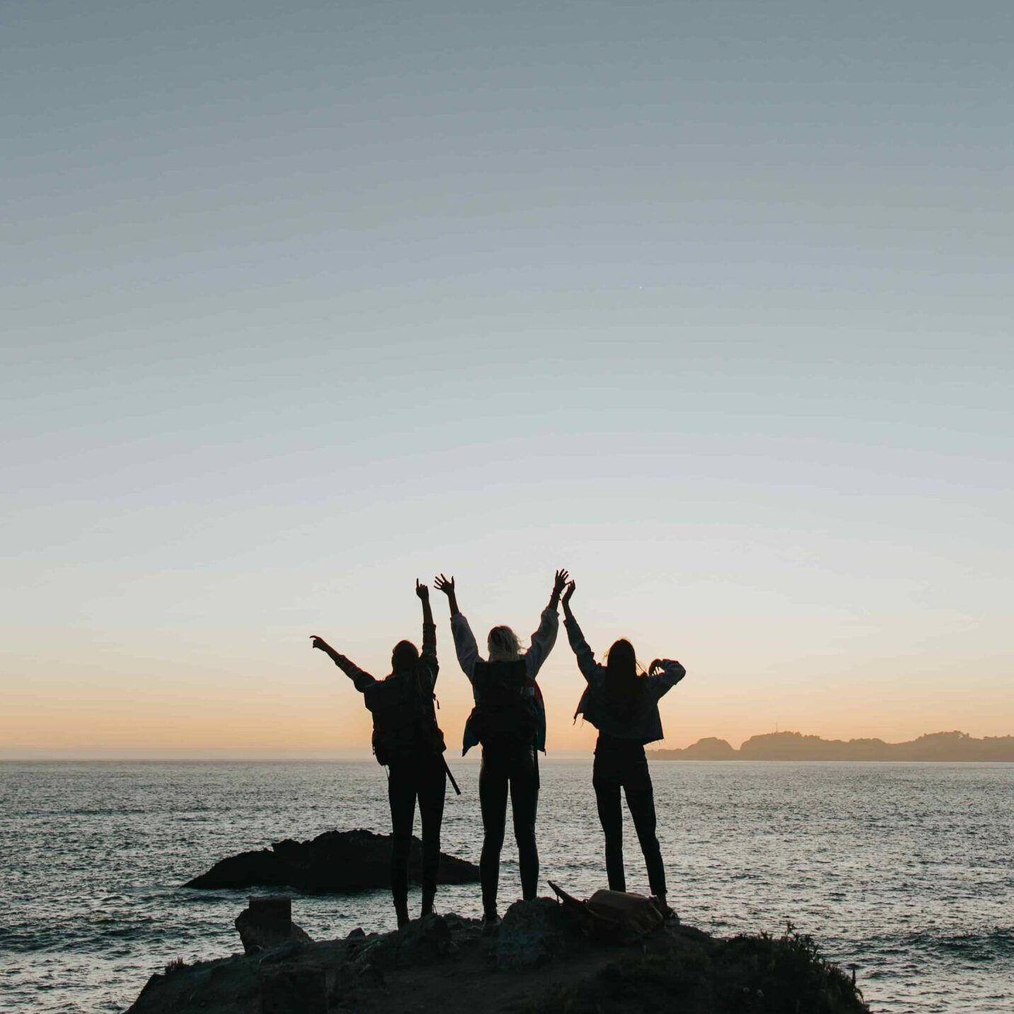 Digital nomads at the beach near Tenerife South