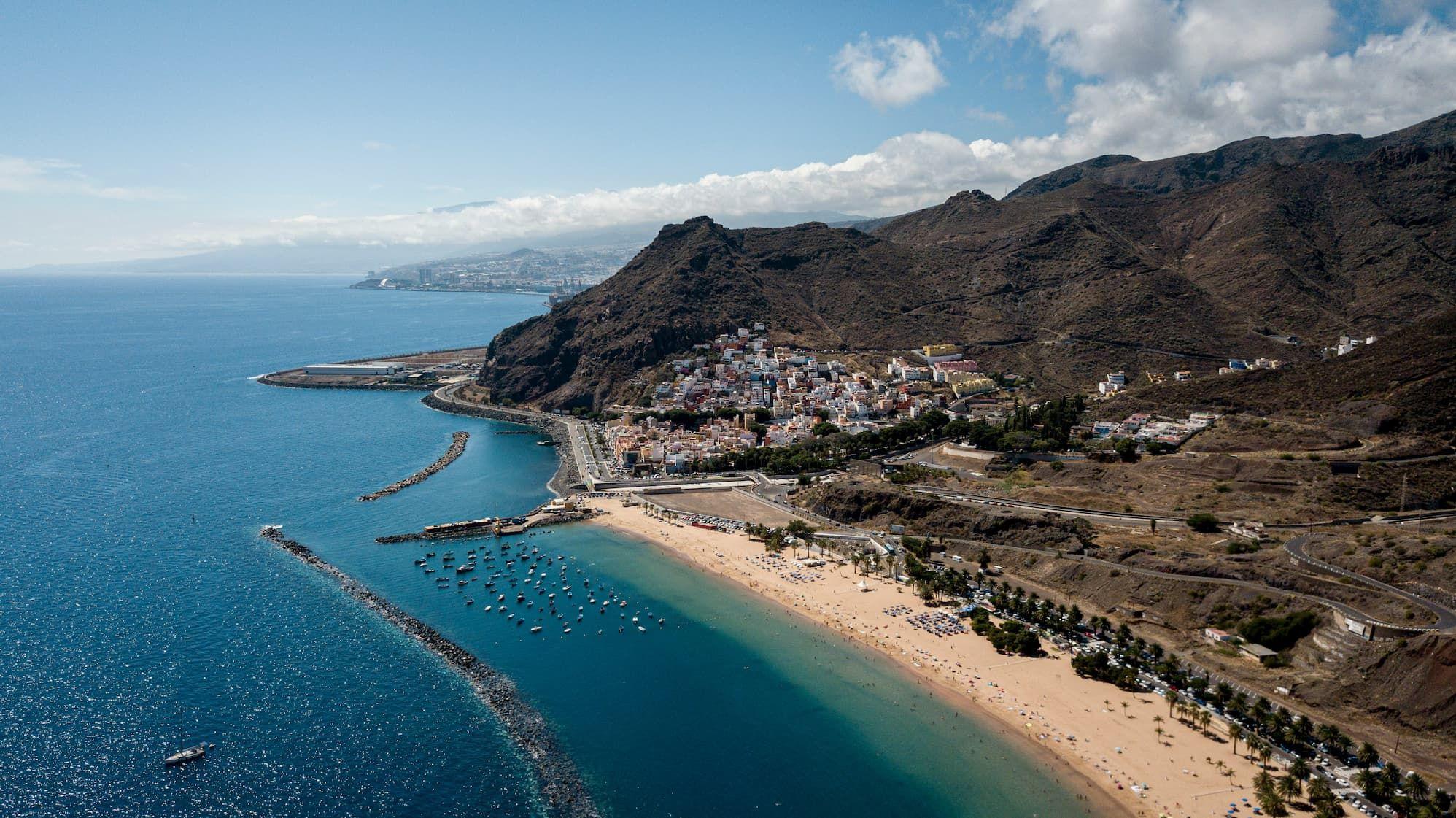 Scenic view of Tenerife South