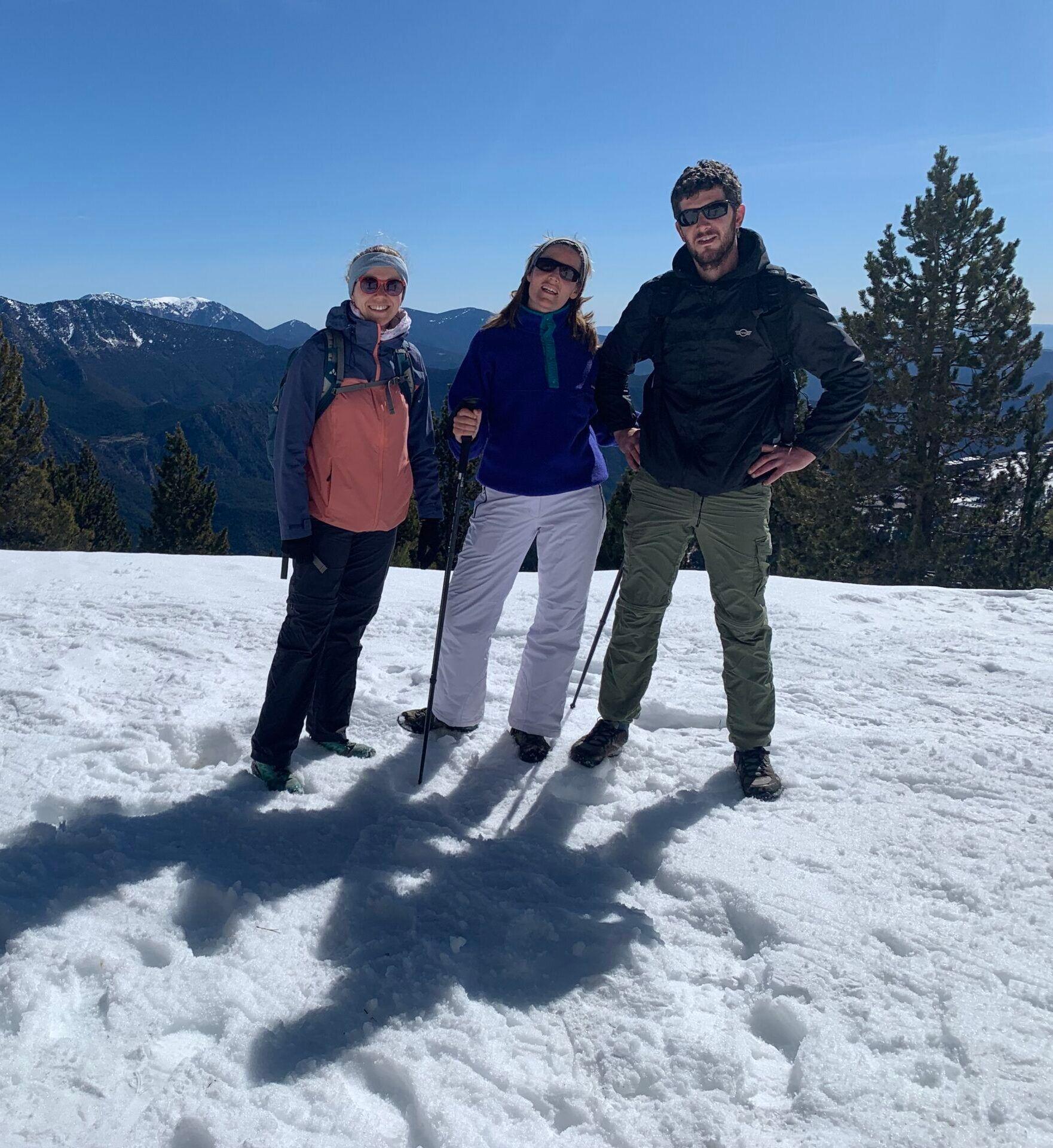 Ski or explore the trails with snowshoes in the surrounding mountains