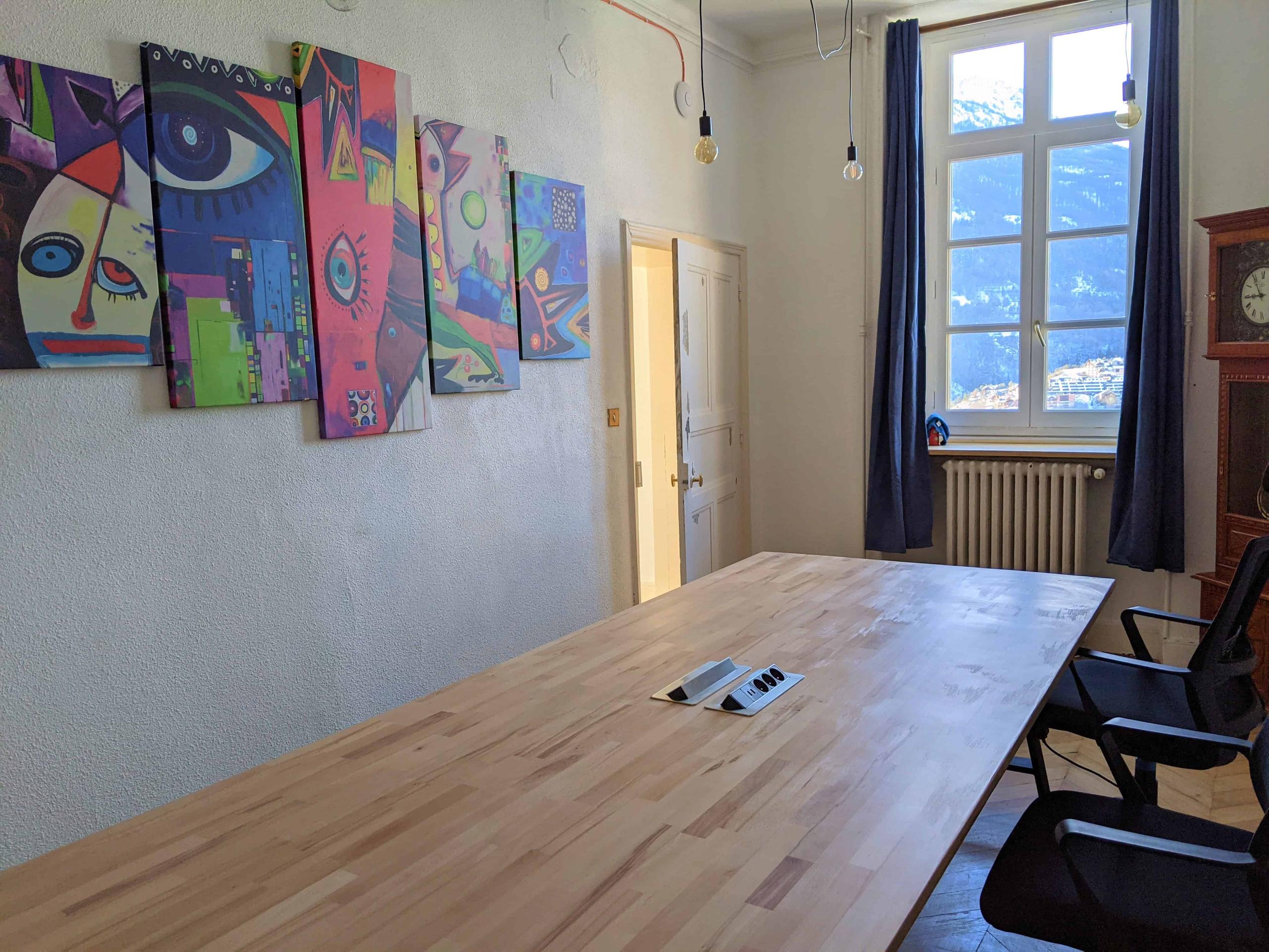 Meeting room setup