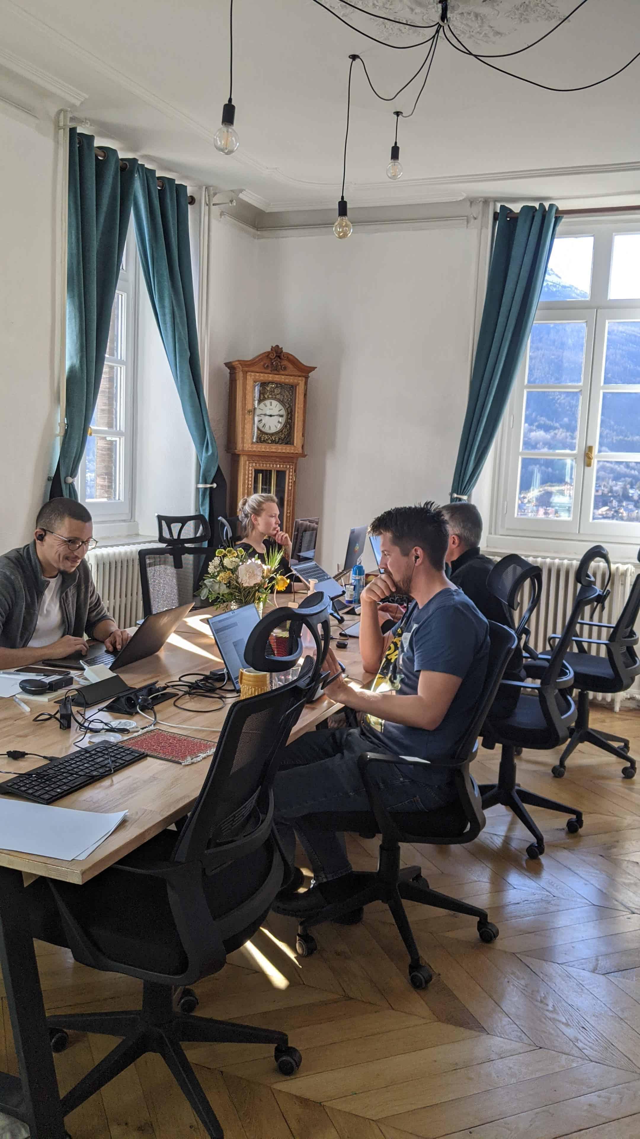 Coworking space interior