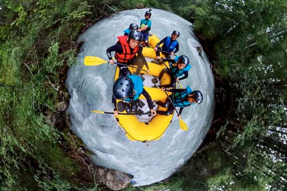 Rafting or kayaking on the rivers near Briançon