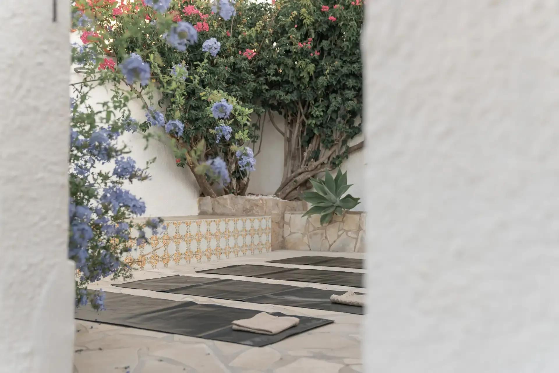 Coliving & Coworking Denia Room view Yoga Terrace