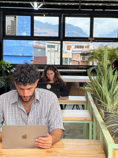 Interior space at Co404 Medellin