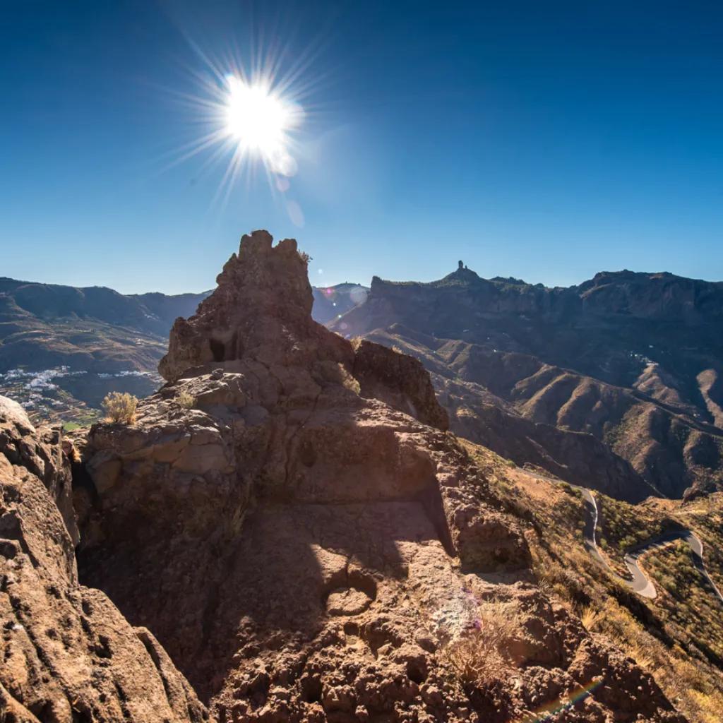 Tejeda village in Gran Canaria