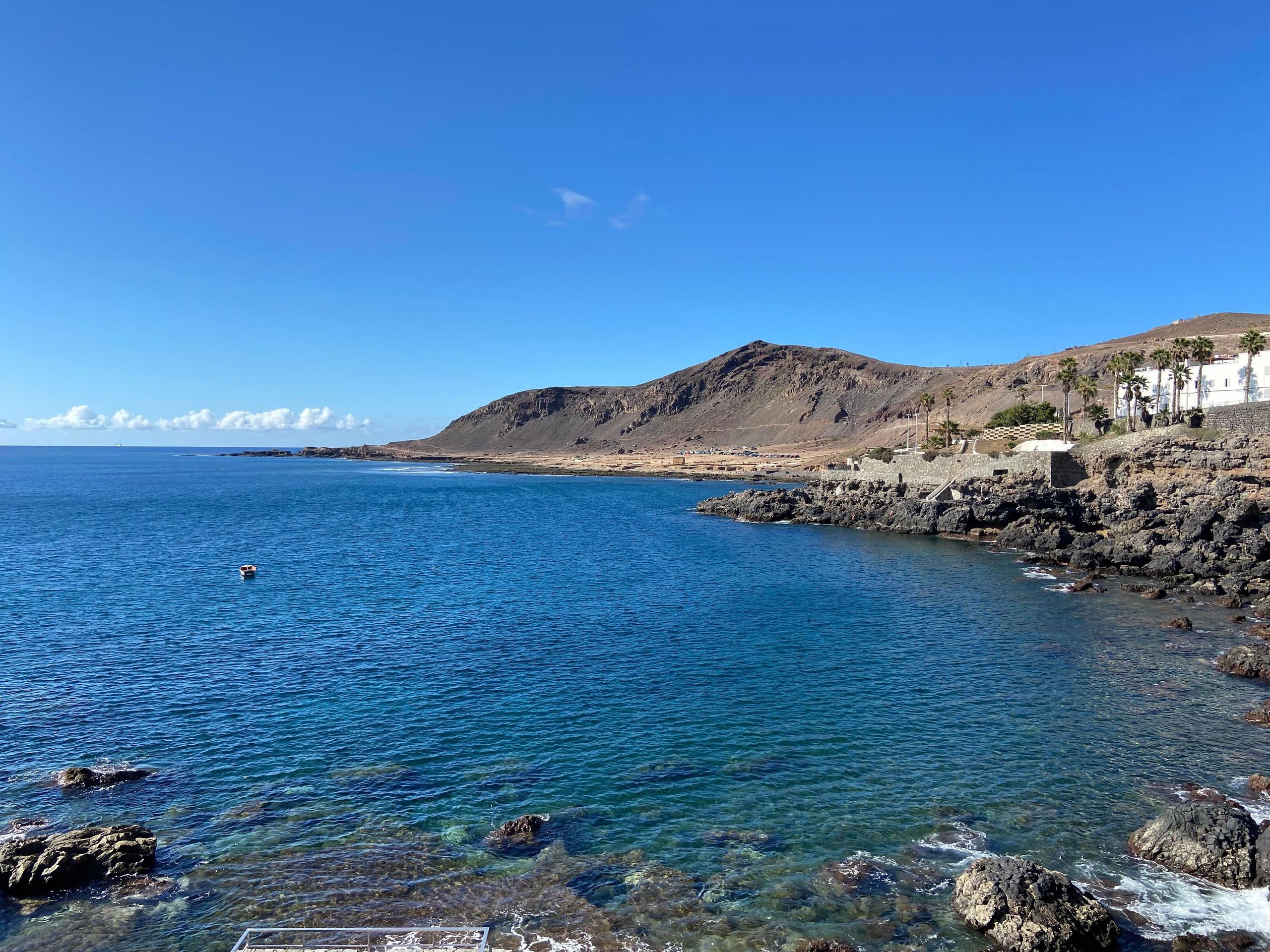 Confital Beach in Las Palmas de Gran Canaria