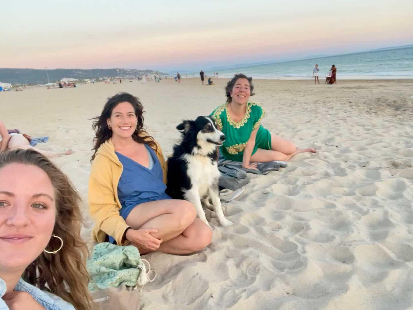 Beach days near Finca la Palmera eco-living