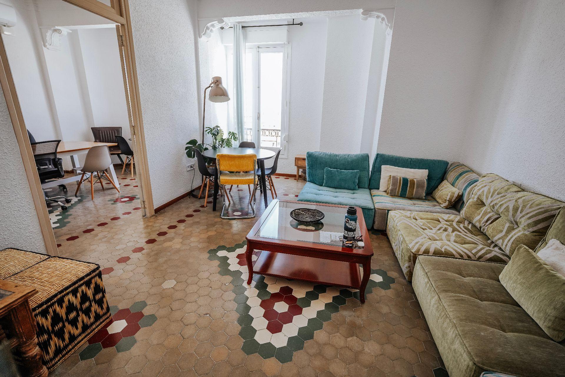 Shared lounge area for relaxing