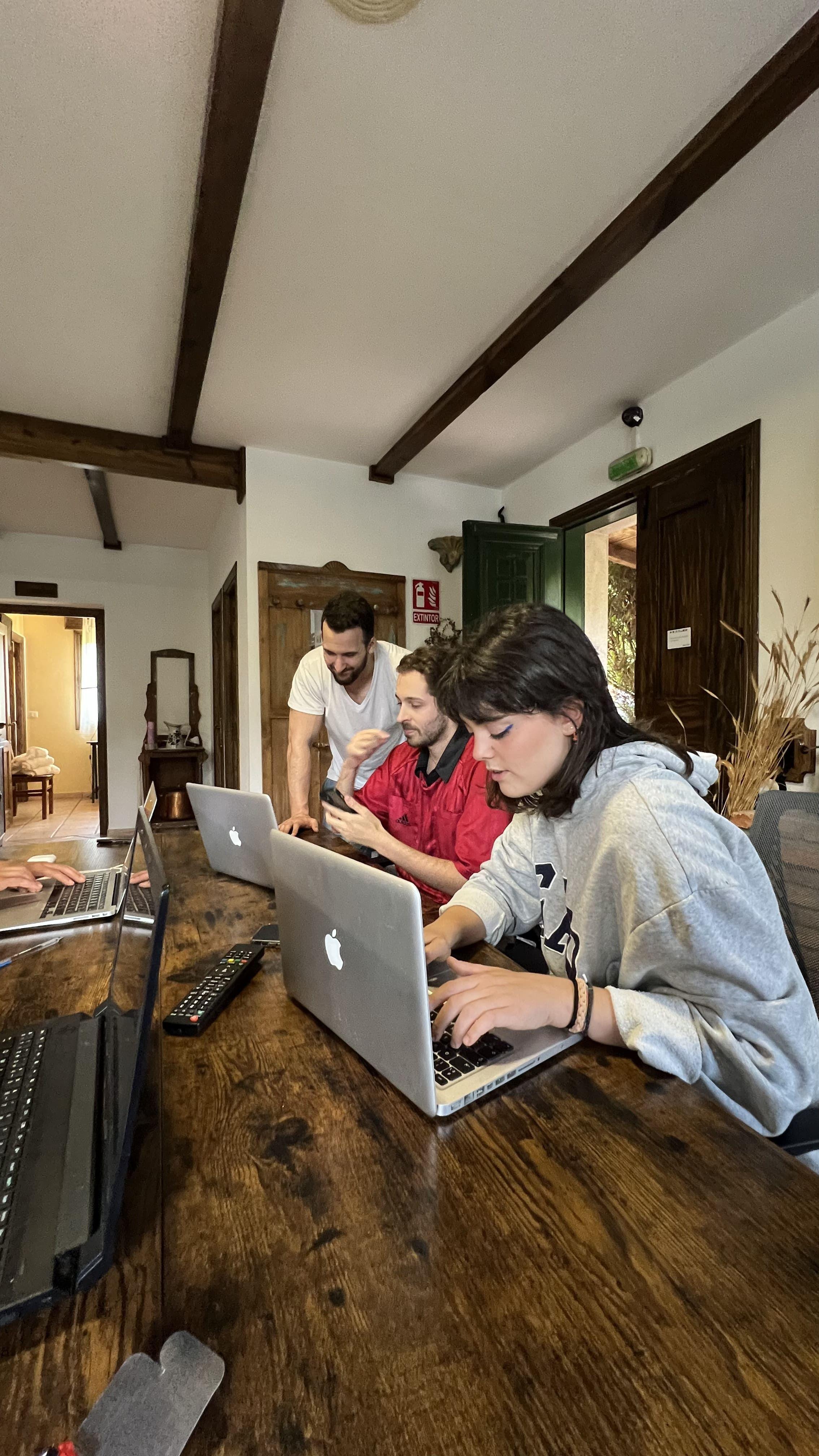 Rural coworking workspace for remote workers