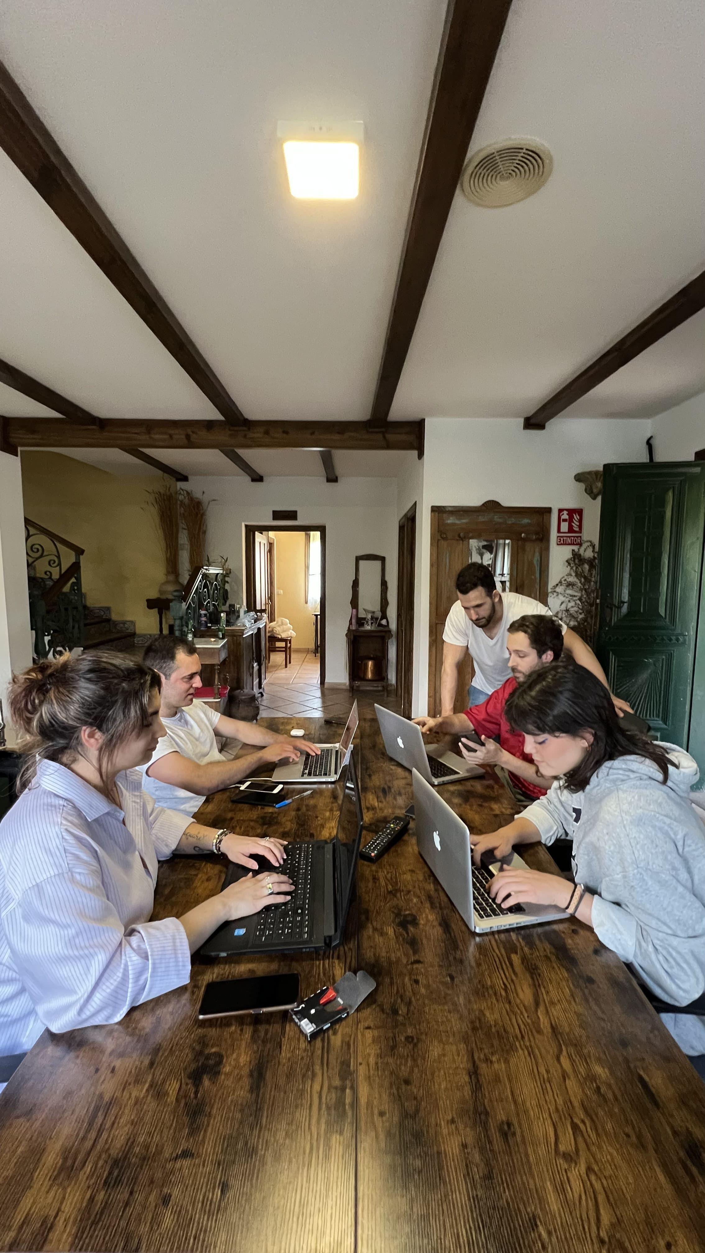 Rural coworking workspace for remote workers