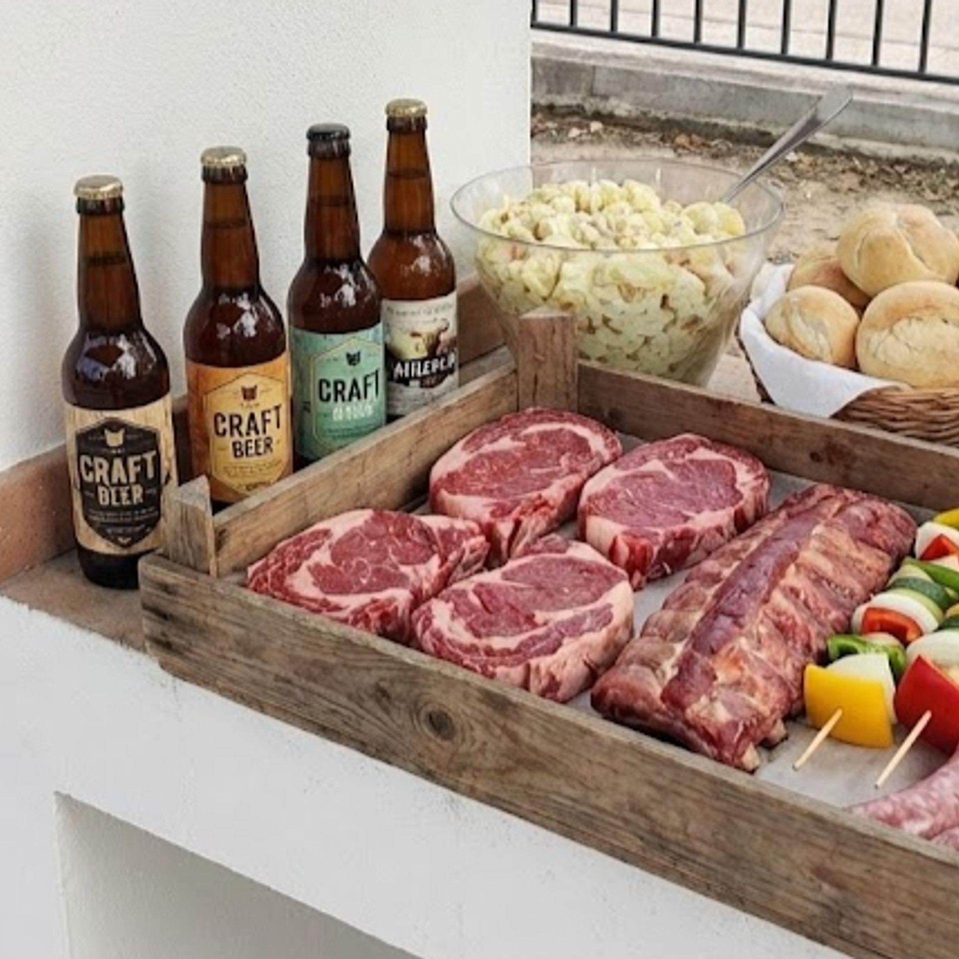 BBQ set add-on for 4 people at Hamlet's Friends