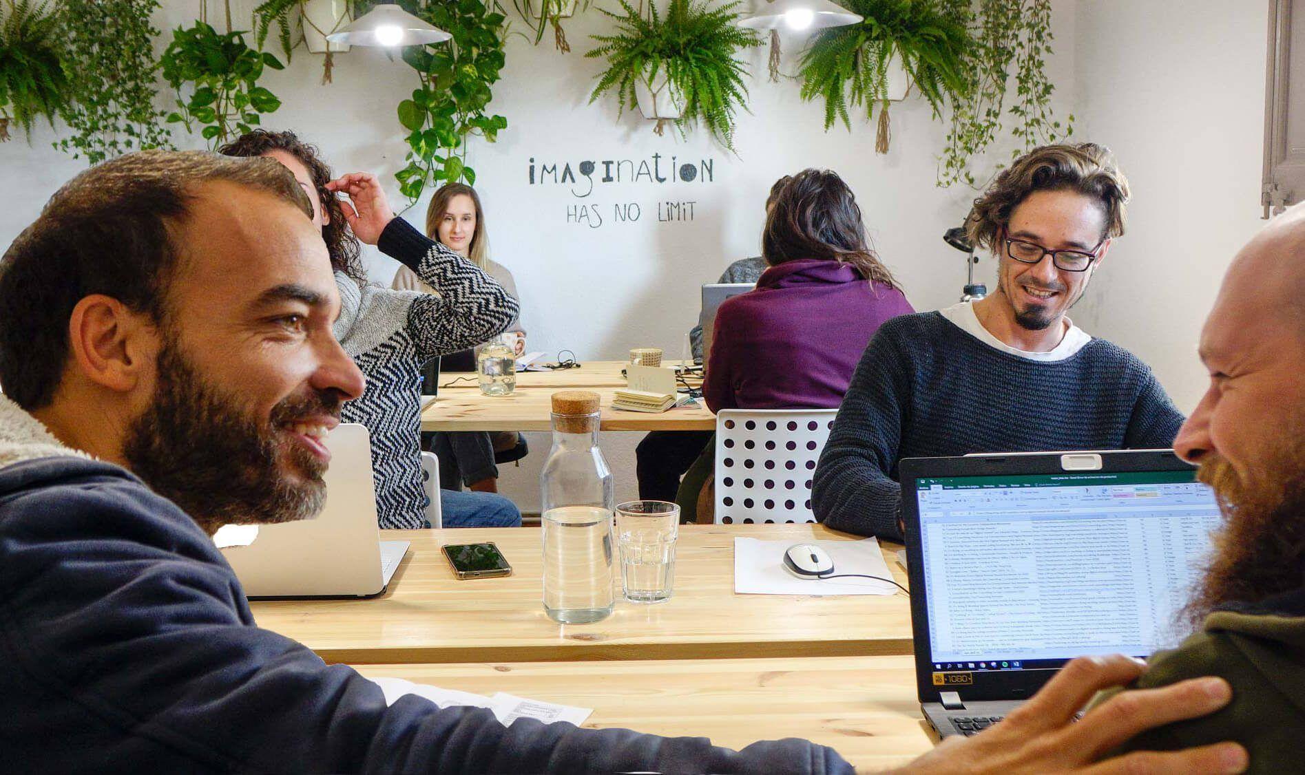 Coworking space at Kalart - Productive work environment