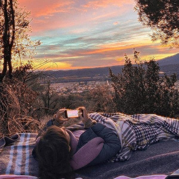 Paisaje natural del campo español