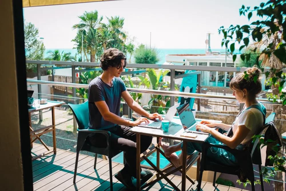Coliving workspace