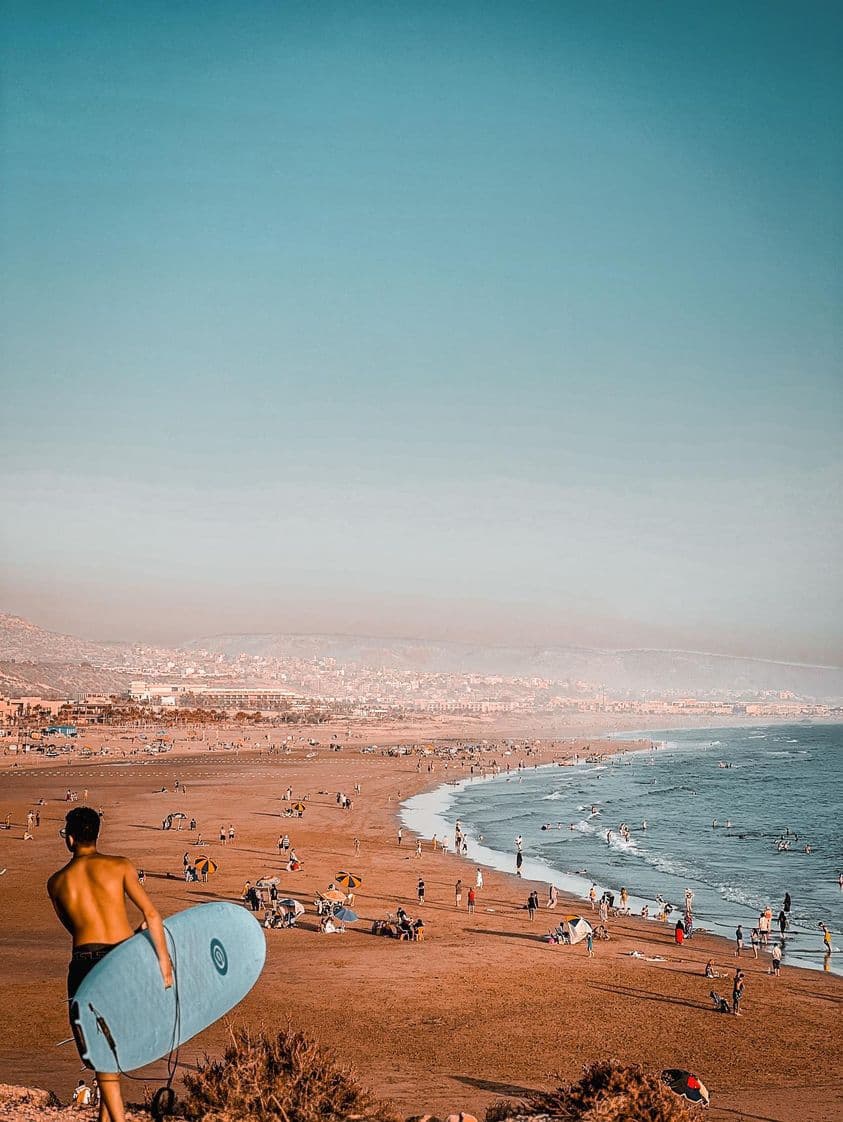 Beach near Taghazout, Morocco