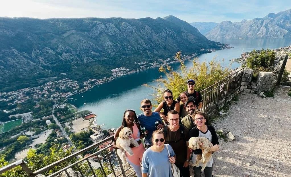 St John Fortress above Kotor Old Town