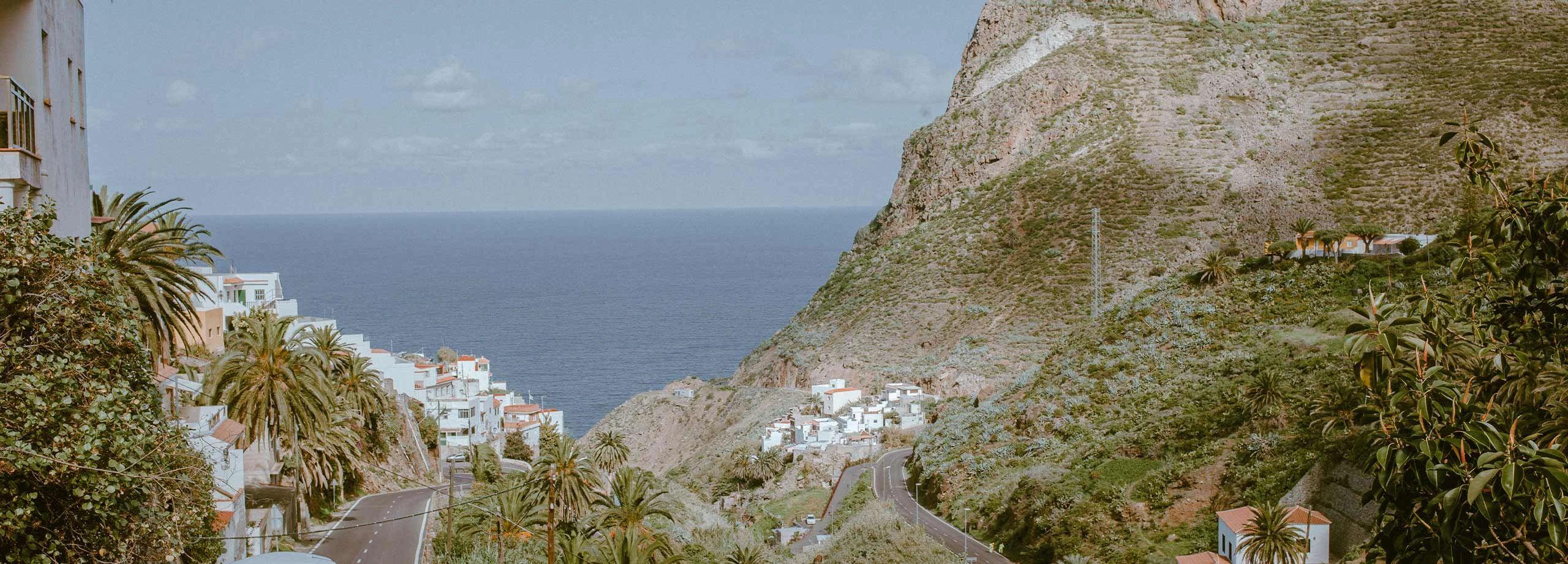 Tenerife island scenery – turquoise water, ocean views