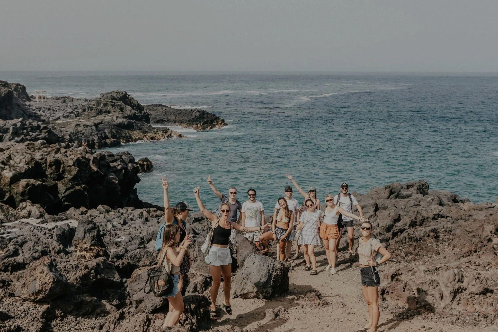 Vibrant community of digital nomads connecting
