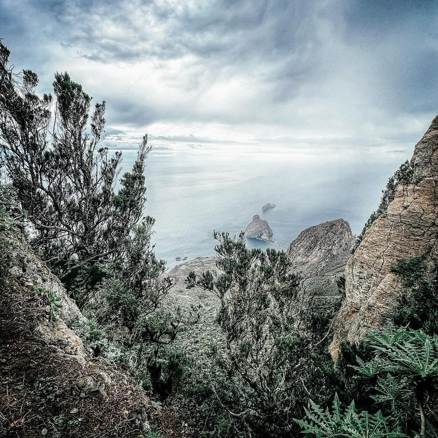 Hiking in Chamorga, the eastern part of Tenerife island.