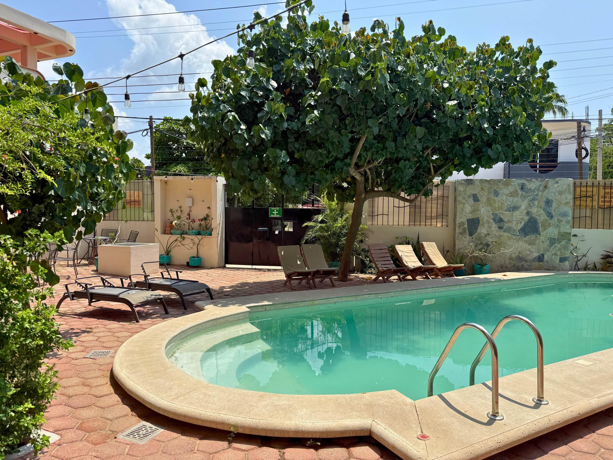 Pool coliving Puerto Escondido