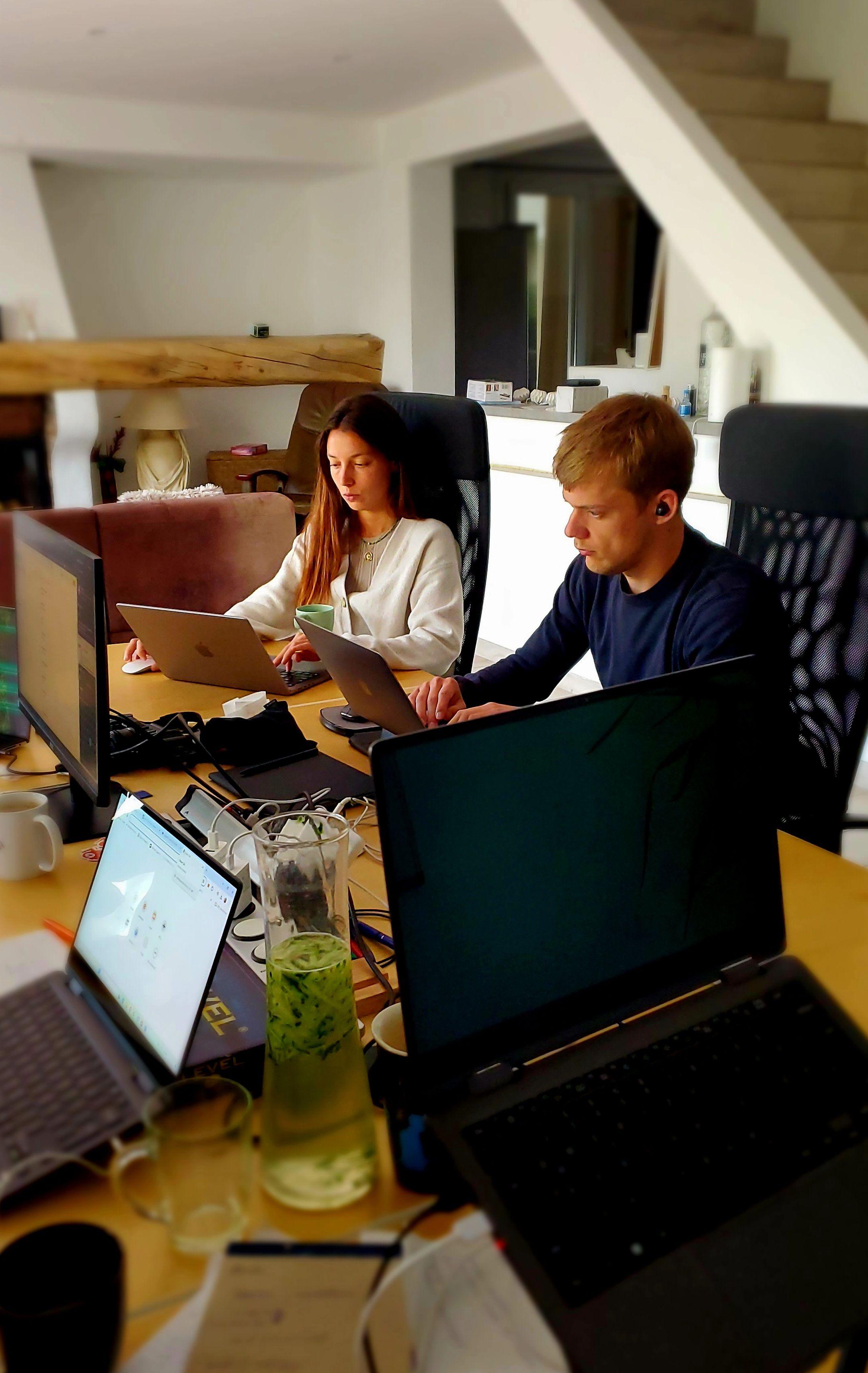 Villa Coworking Environment