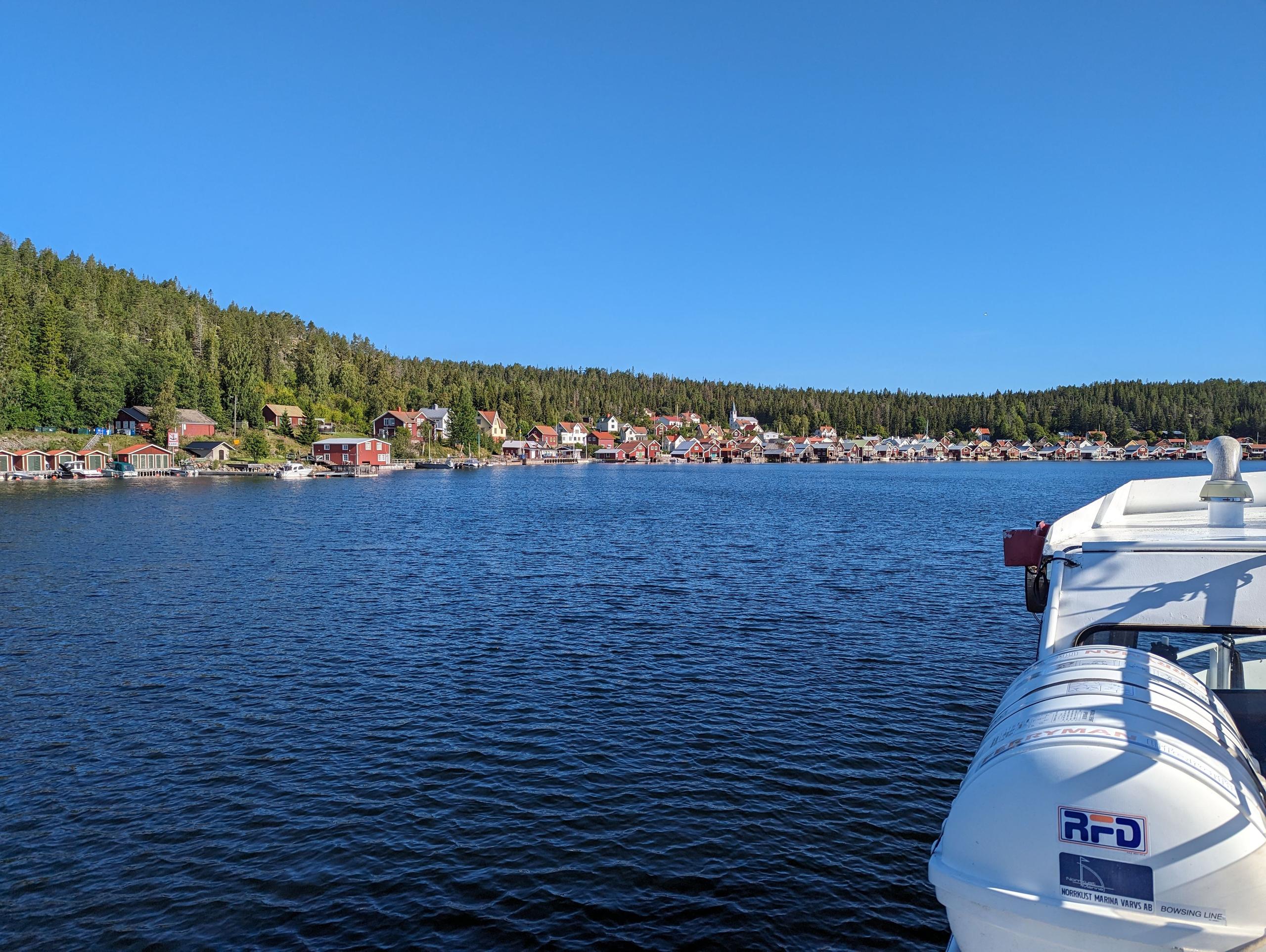 View of Ulvön island in the Höga Kusten