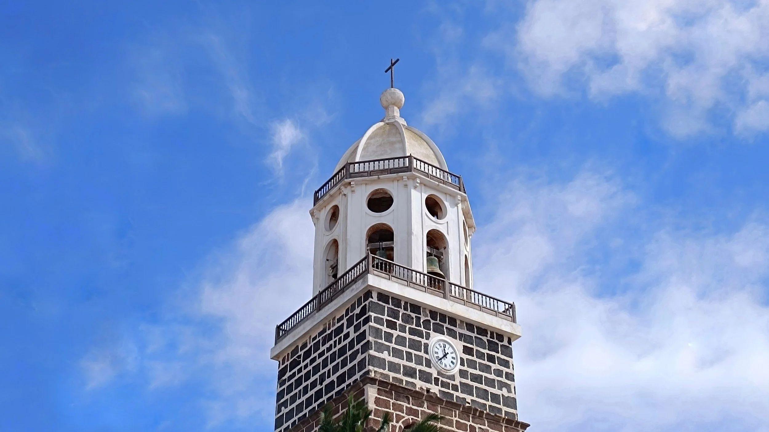 Scenic view of Lanzarote island
