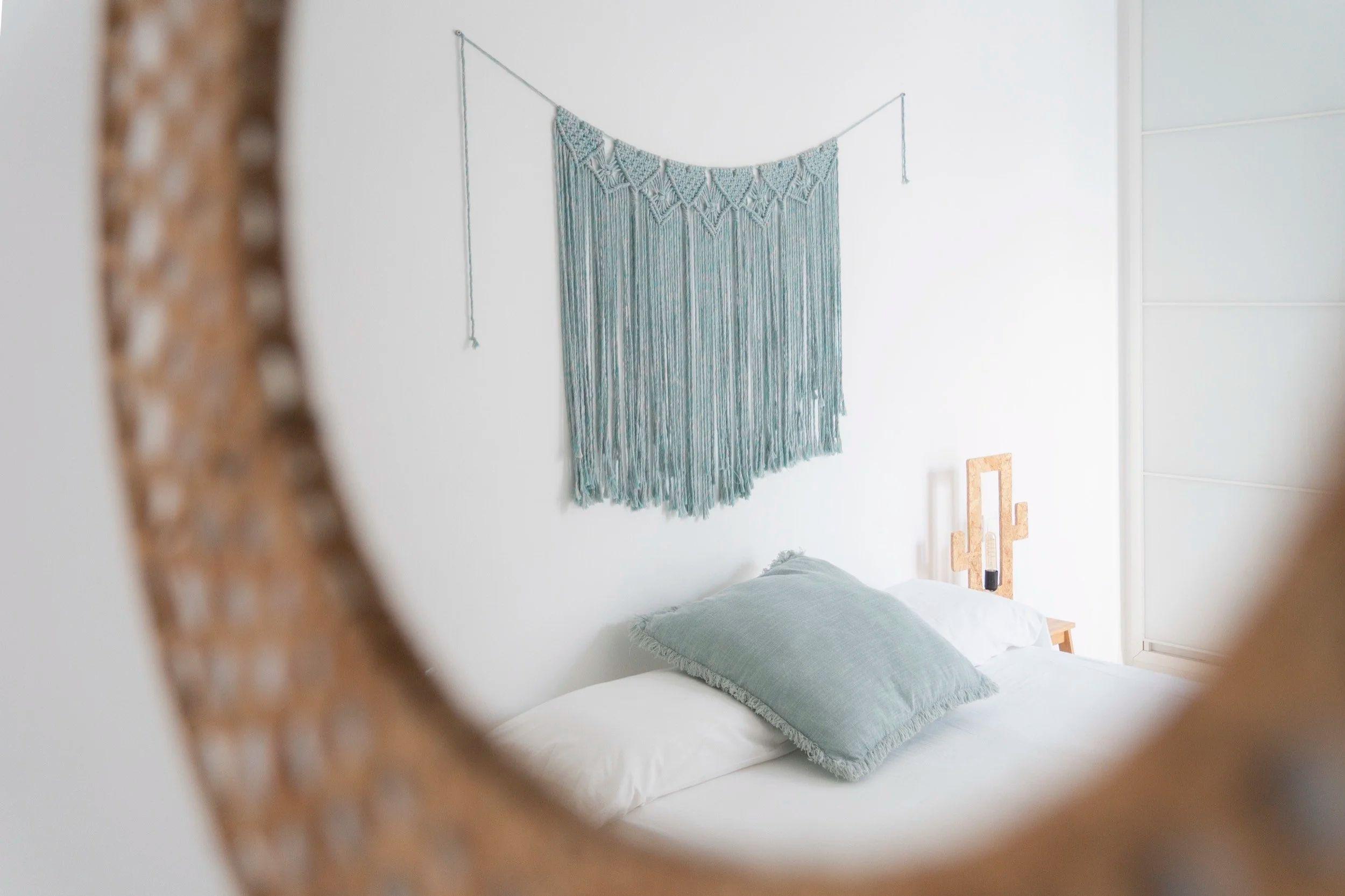 Big double bed room at Pitaya Coliving