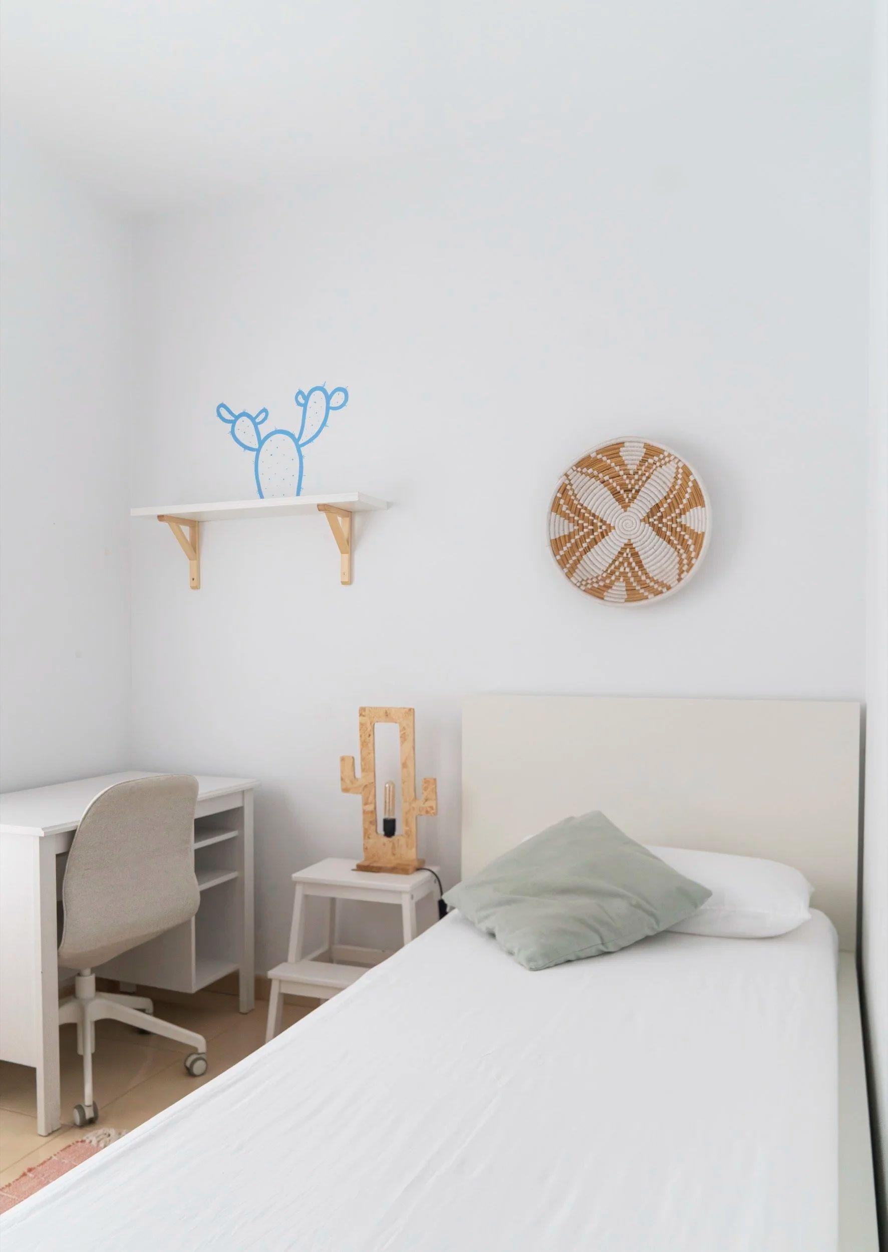 Standard single bed room – 10 m², single bed