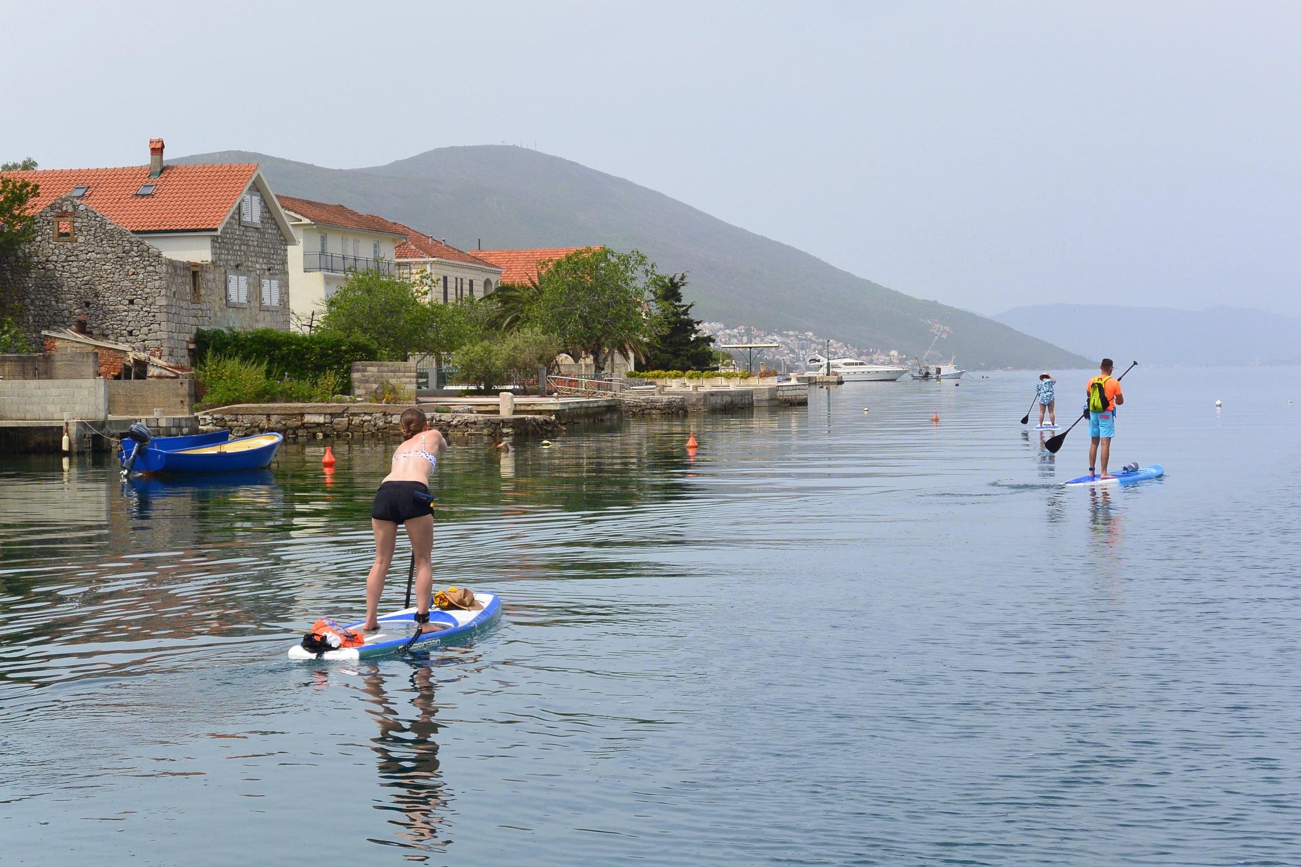 Bigova Bay Fishing Village