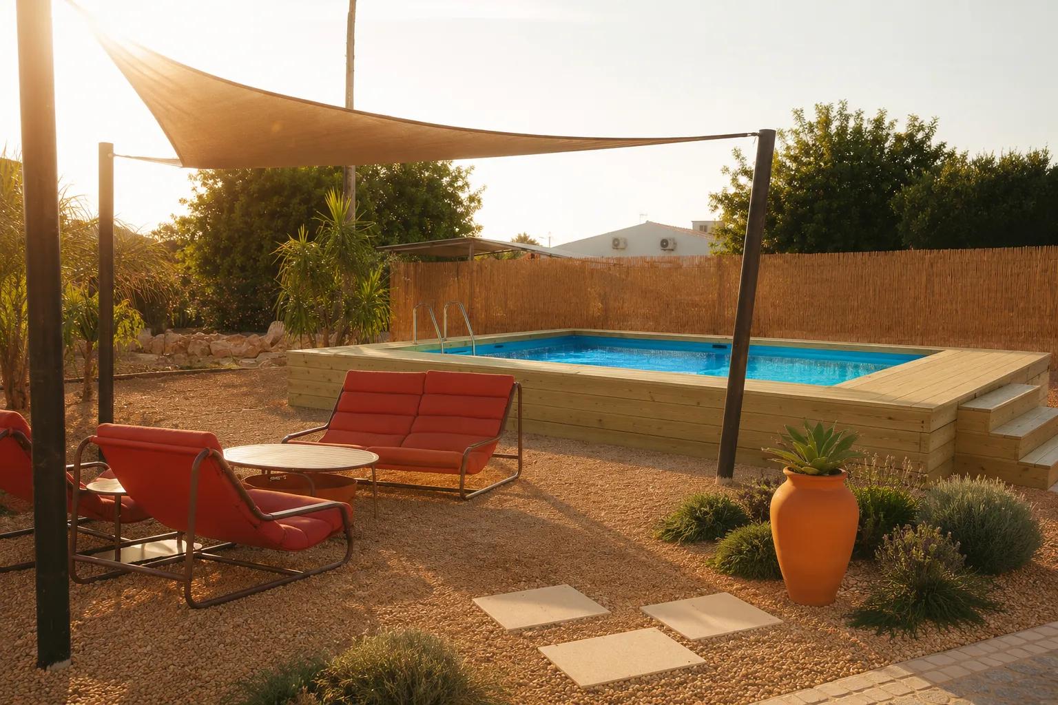 Swimming pool – POMAR base – POMAR coliving