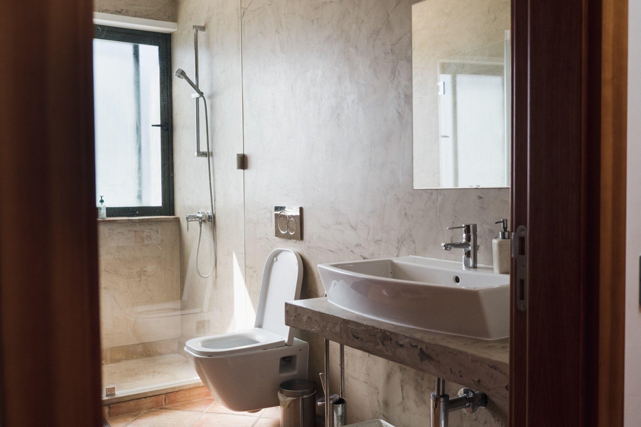 Double bedroom with shared bathroom - bathroom - POMAR coliving