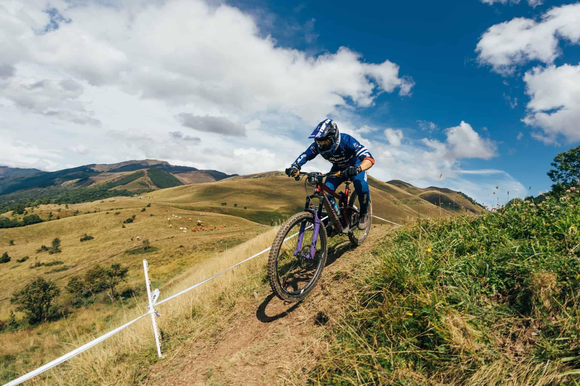 Mountain biking