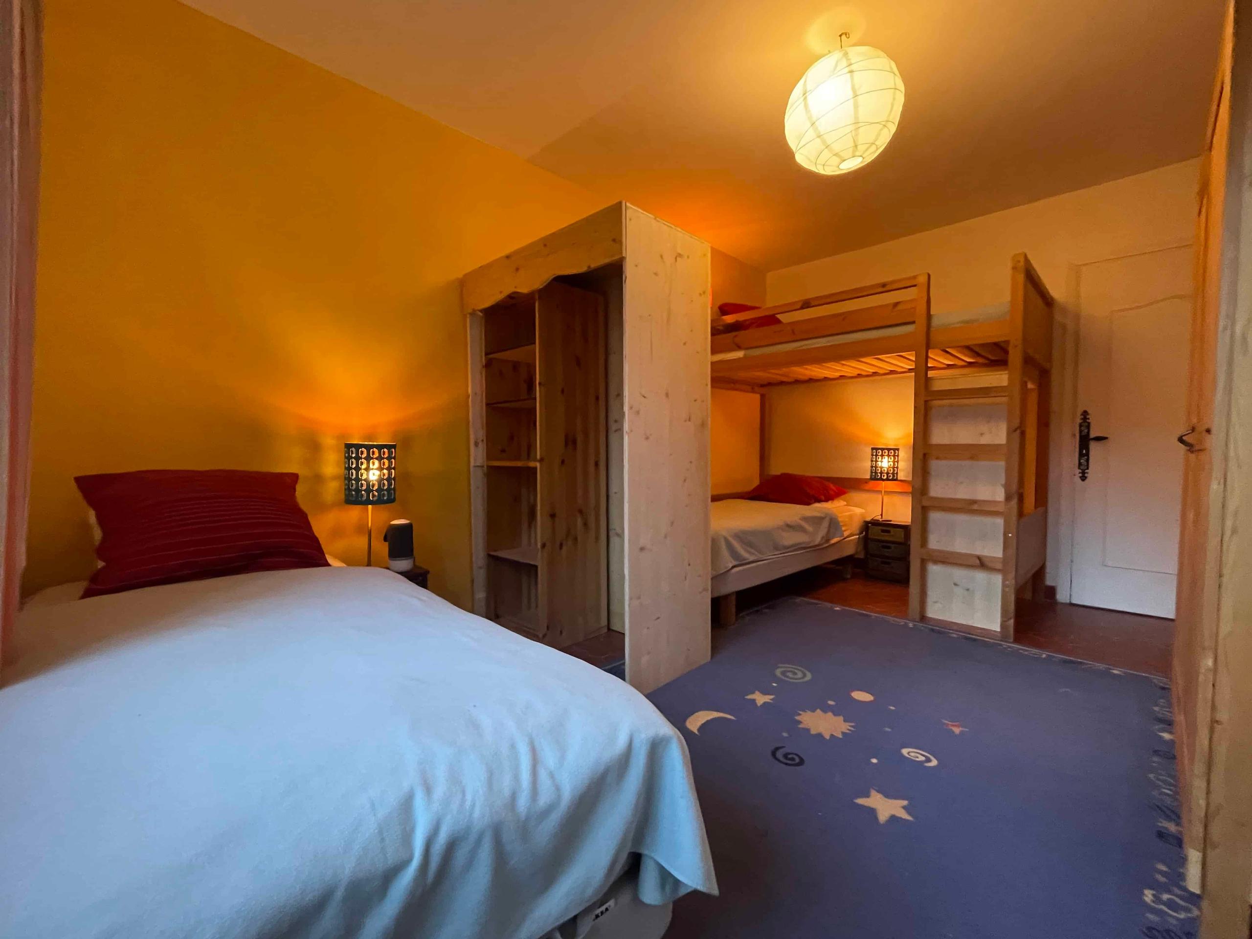 Shared Room with Bunk Beds